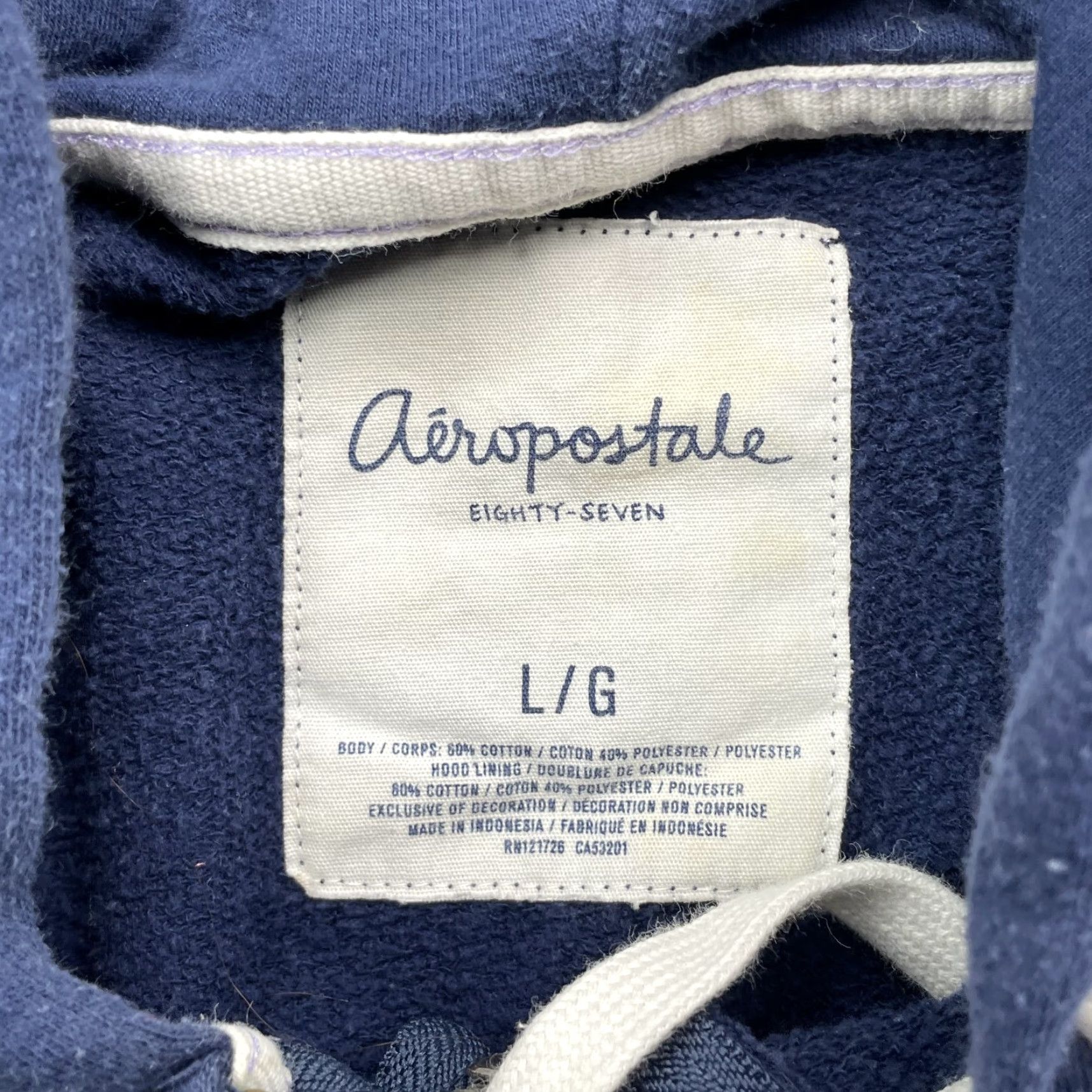 Aeropostale Hoodie Sweater Women Large Lot of 3 Aeropostale Calvin Klein Fila Y2k Sportswear Size L / US 10 / IT 46 - 4 Thumbnail