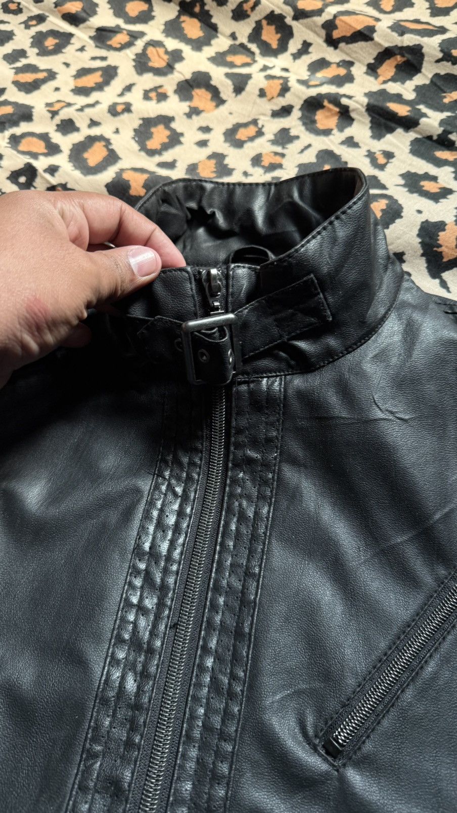 Spinash Spinash Japan Faux Leather Motorcyclist Style Jacket Size US M / EU 48-50 / 2 - 5 Thumbnail
