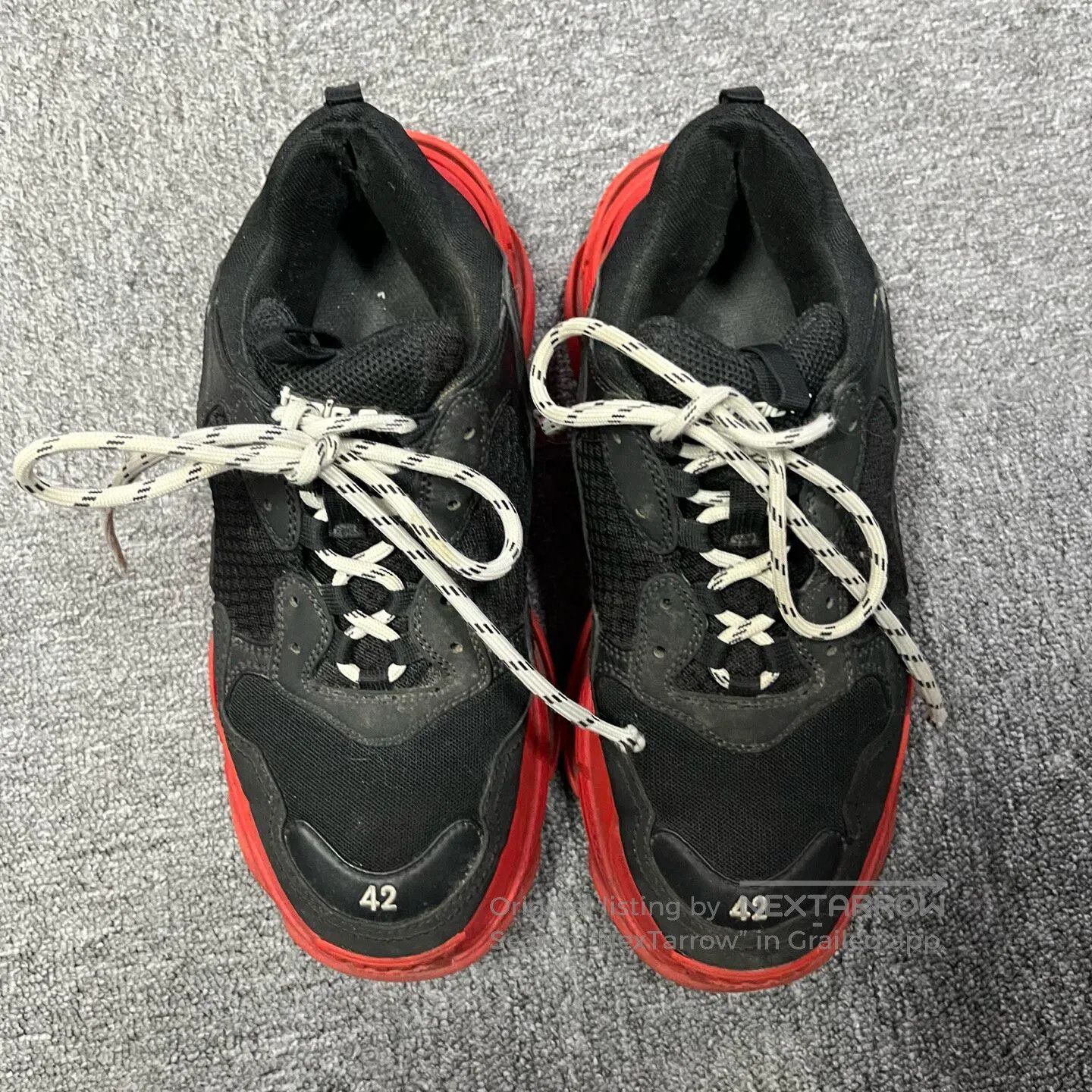 Balenciaga Balenciaga Triple S synthetic leather low-top dad shoes| Size US 9 / EU 42 - 2 Thumbnail