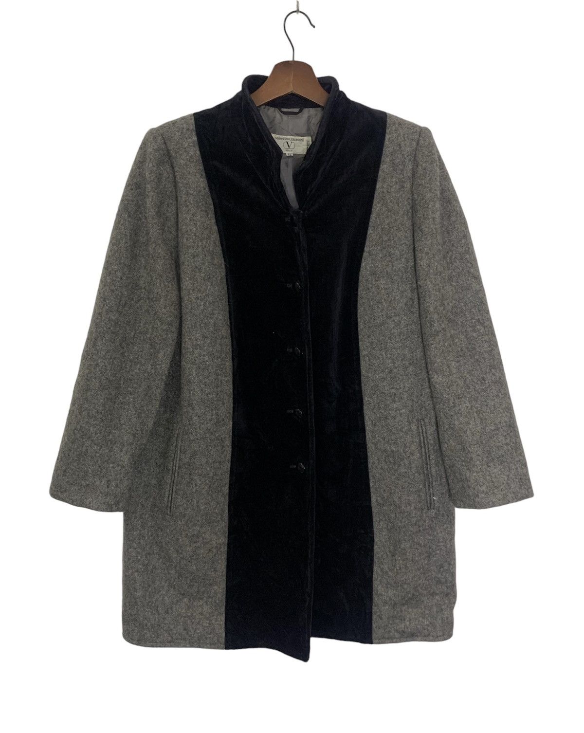 ジャケット・アウター vintage valentino garavani wool jacket Vintage VALENTINO GARAVANI single-breasted wool blend coat