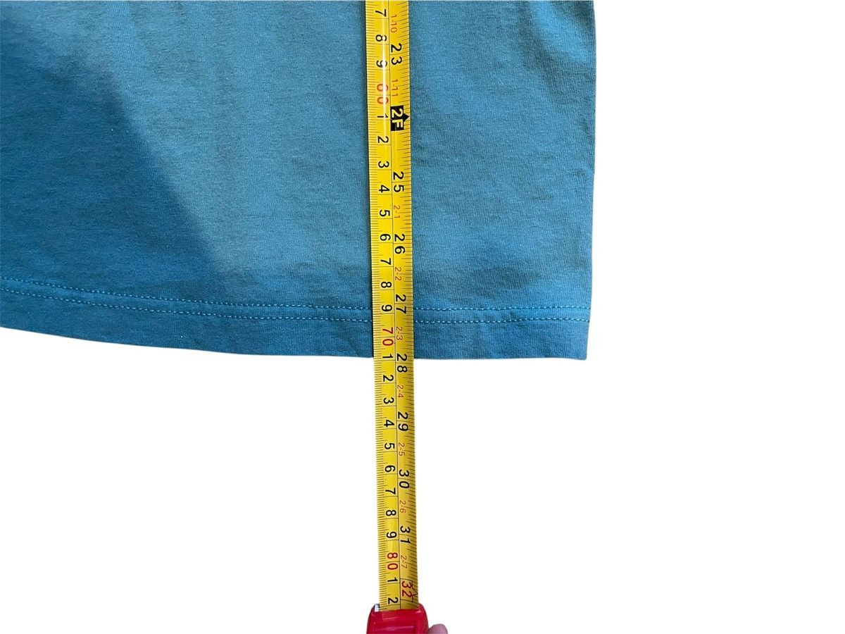 Hanes × Vintage Vintage Teal 90s Single Stitch Blank Men Pocket Tee Sz L Size US L / EU 52-54 / 3 - 5 Thumbnail