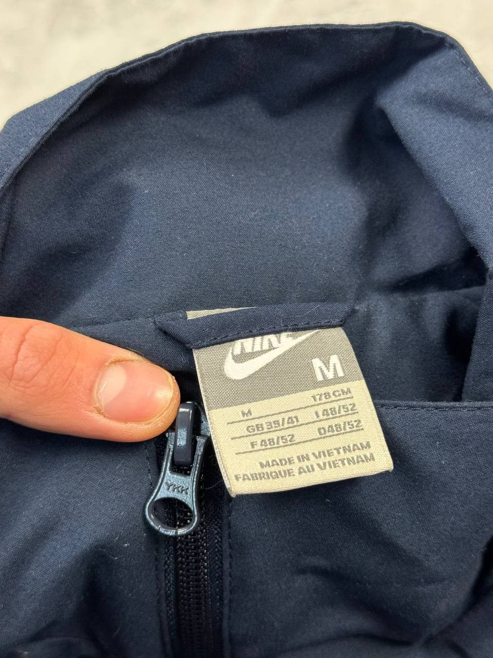 Nike Vintage Nike y2k Drill Track Jacket Size US M / EU 48-50 / 2 - 10 Thumbnail
