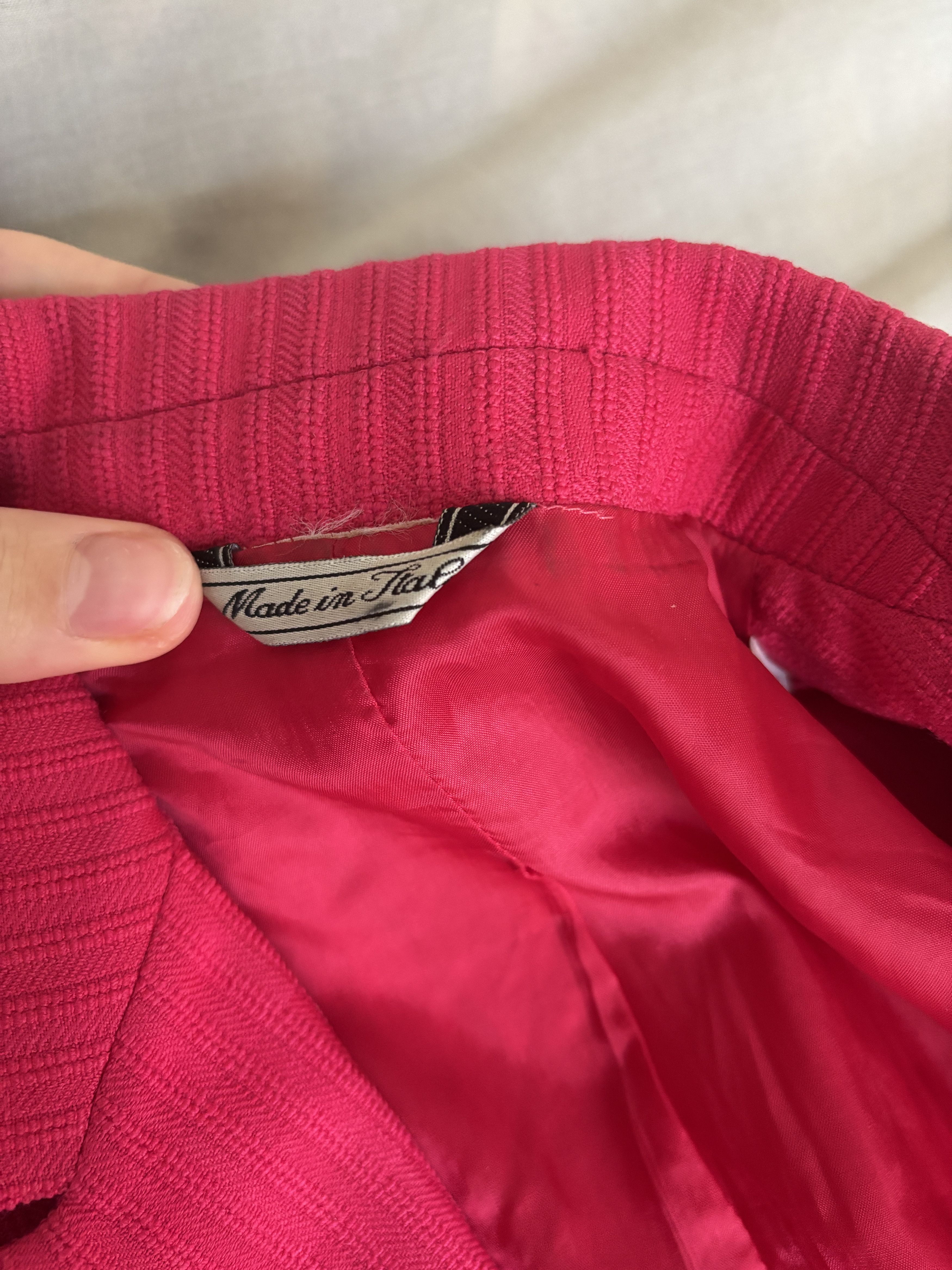 Versace Versace Pink Blazer Size S / US 4 / IT 40 - 4 Thumbnail