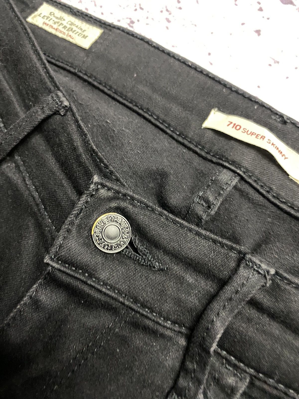Levi's Vintage Clothing Womens Vintage Levis jeans 710 super skinny y2k japanase Size 30" / US 8 / IT 44 - 8 Thumbnail