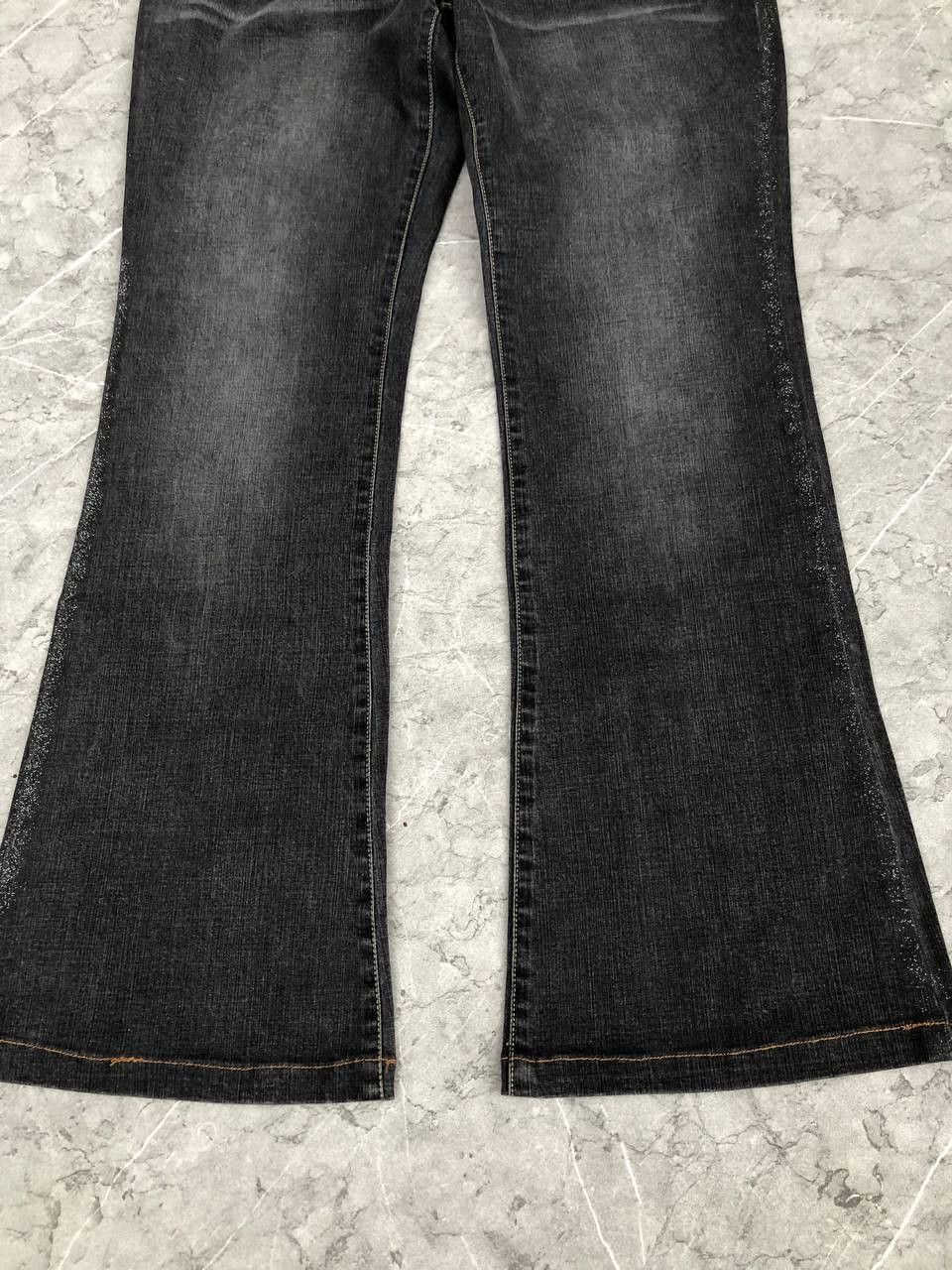 Japanese Brand × Vintage unknown brand flare jeans Size US 29 - 8 Thumbnail