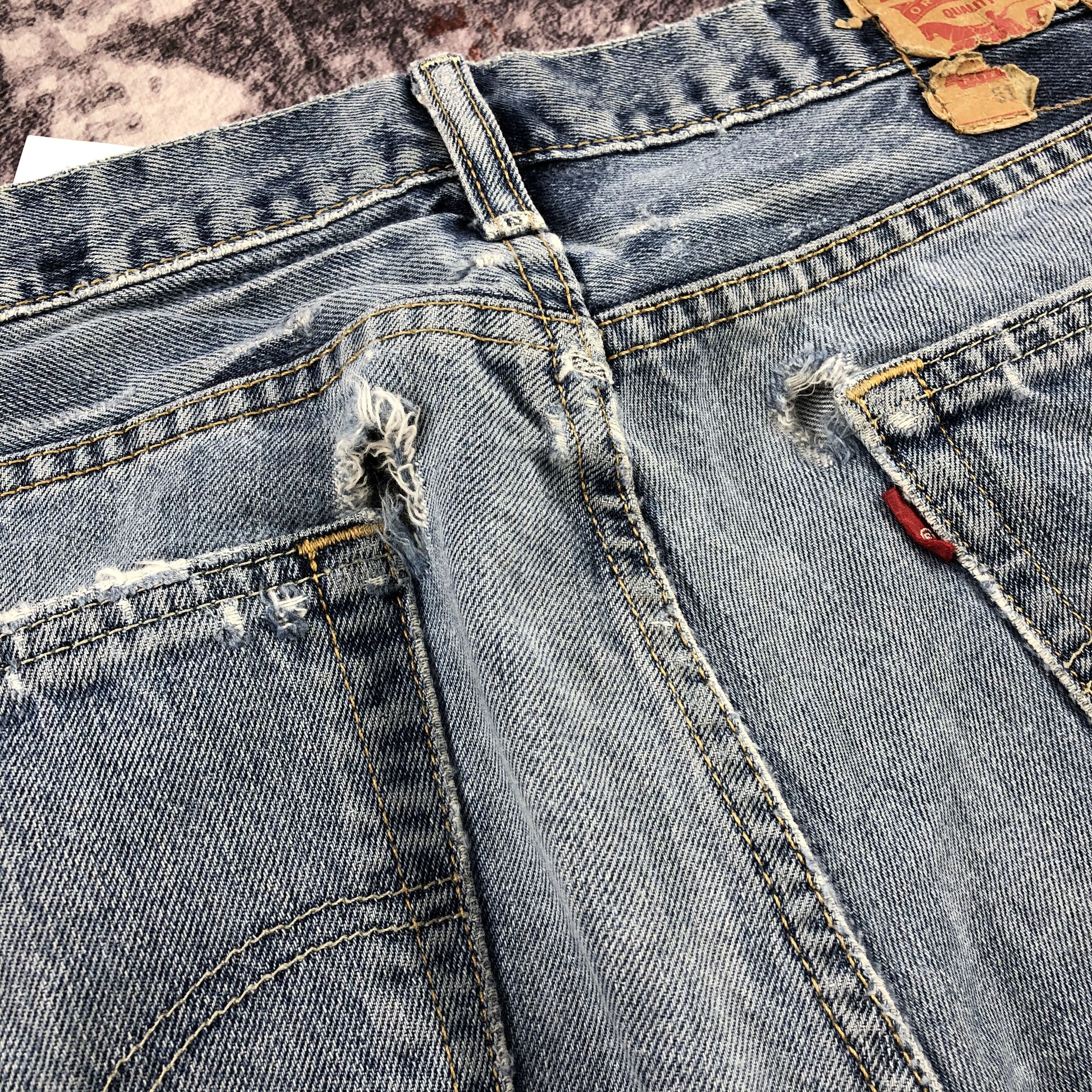 Levi's × Vintage Vintage Blue Wash Levis 501 Jeans-JM2308 Size US 37 - 7 Thumbnail