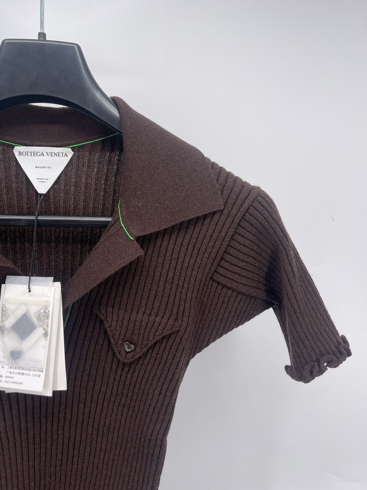 Bottega Veneta Bottega Veneta Polo Shirt Size XS RRP $900 Size US XS / EU 42 / 0 - 3 Thumbnail