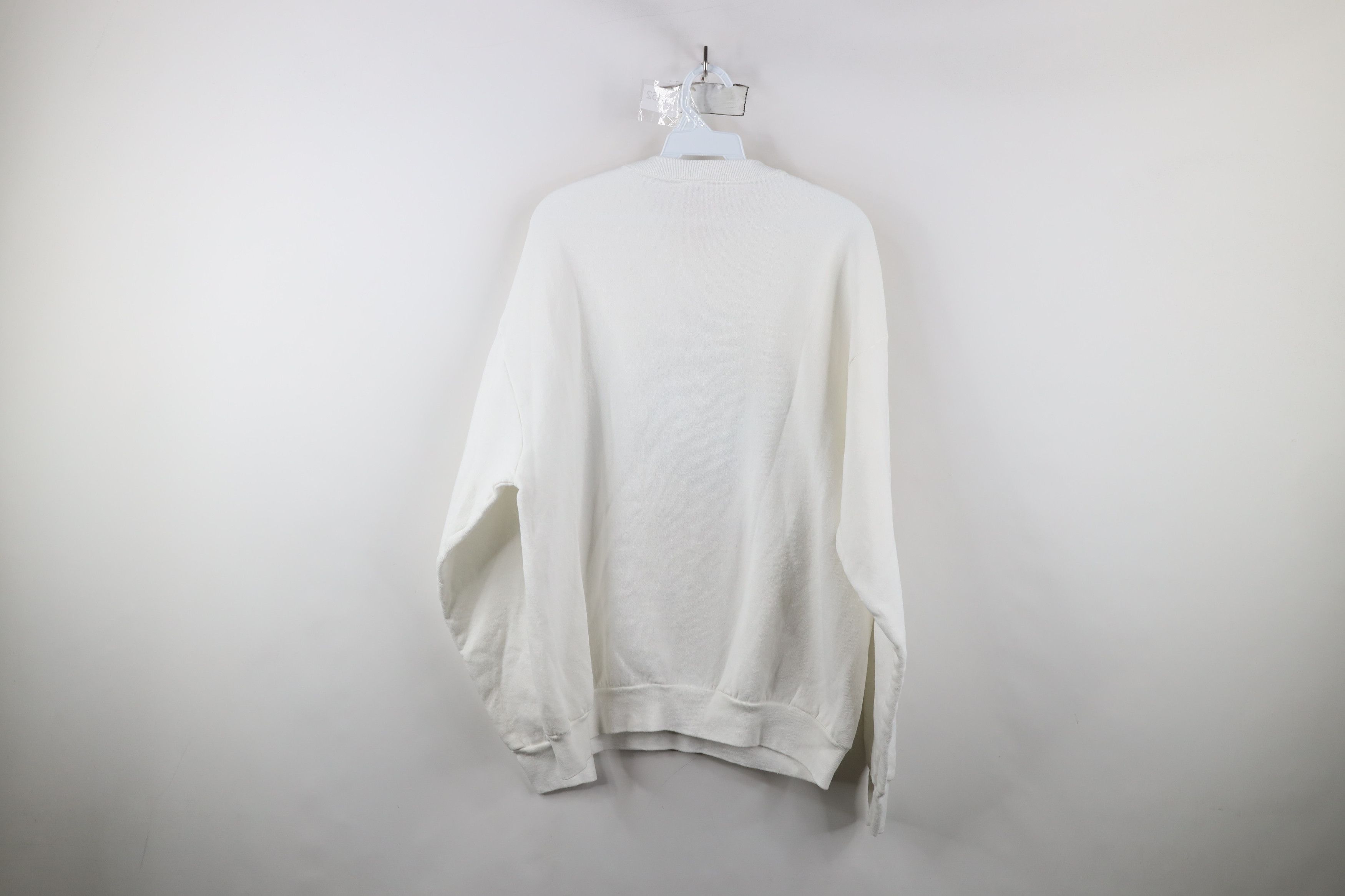 Vintage Vintage 90s Streetwear Sheep Fleece On Earth Sweatshirt USA Size XL / US 12-14 / IT 48-50 - 10 Thumbnail