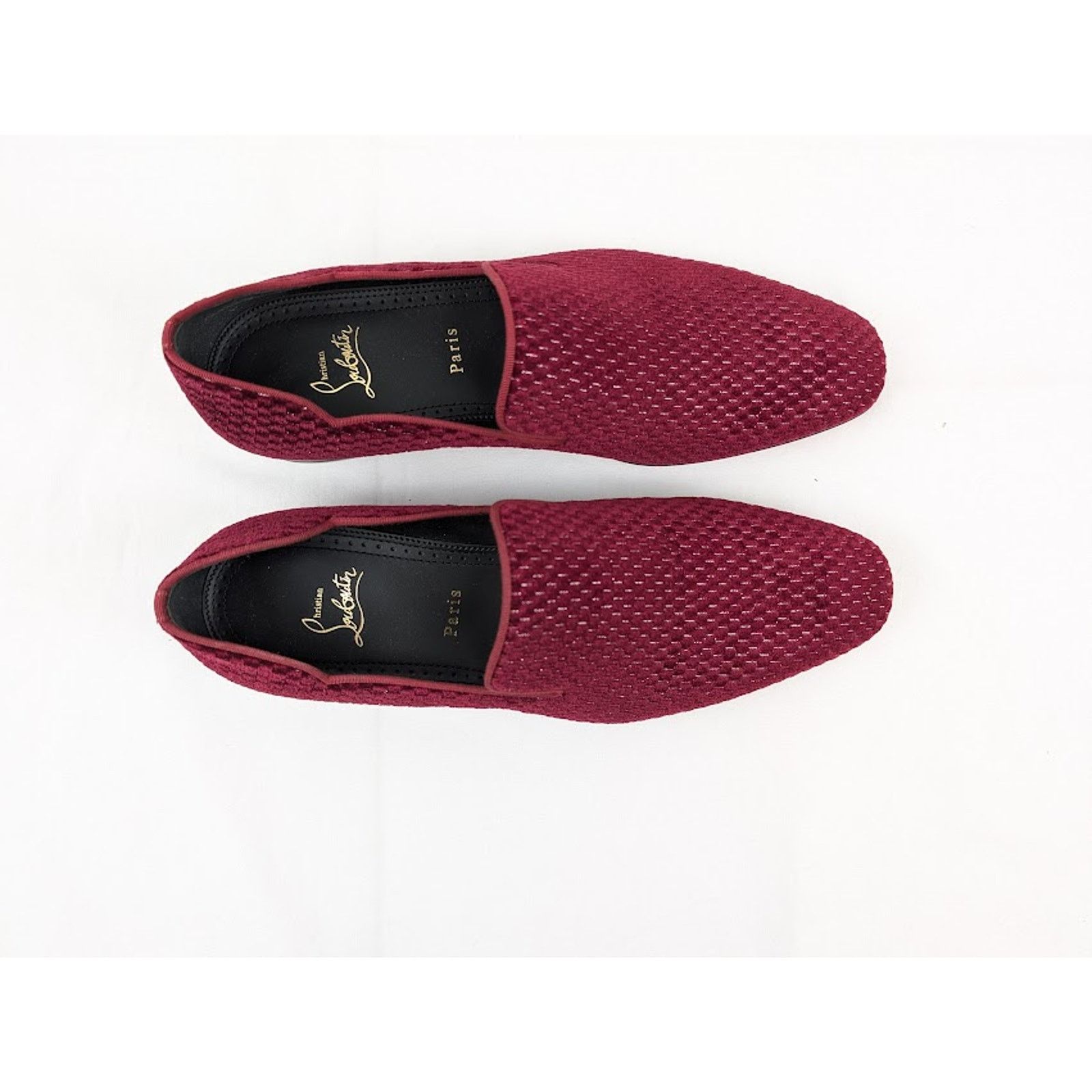 Christian Louboutin o1rshd1 Dandy Chick Orlato Flat Shoes in Bordeaux Size US 12 / EU 45 - 15 Thumbnail