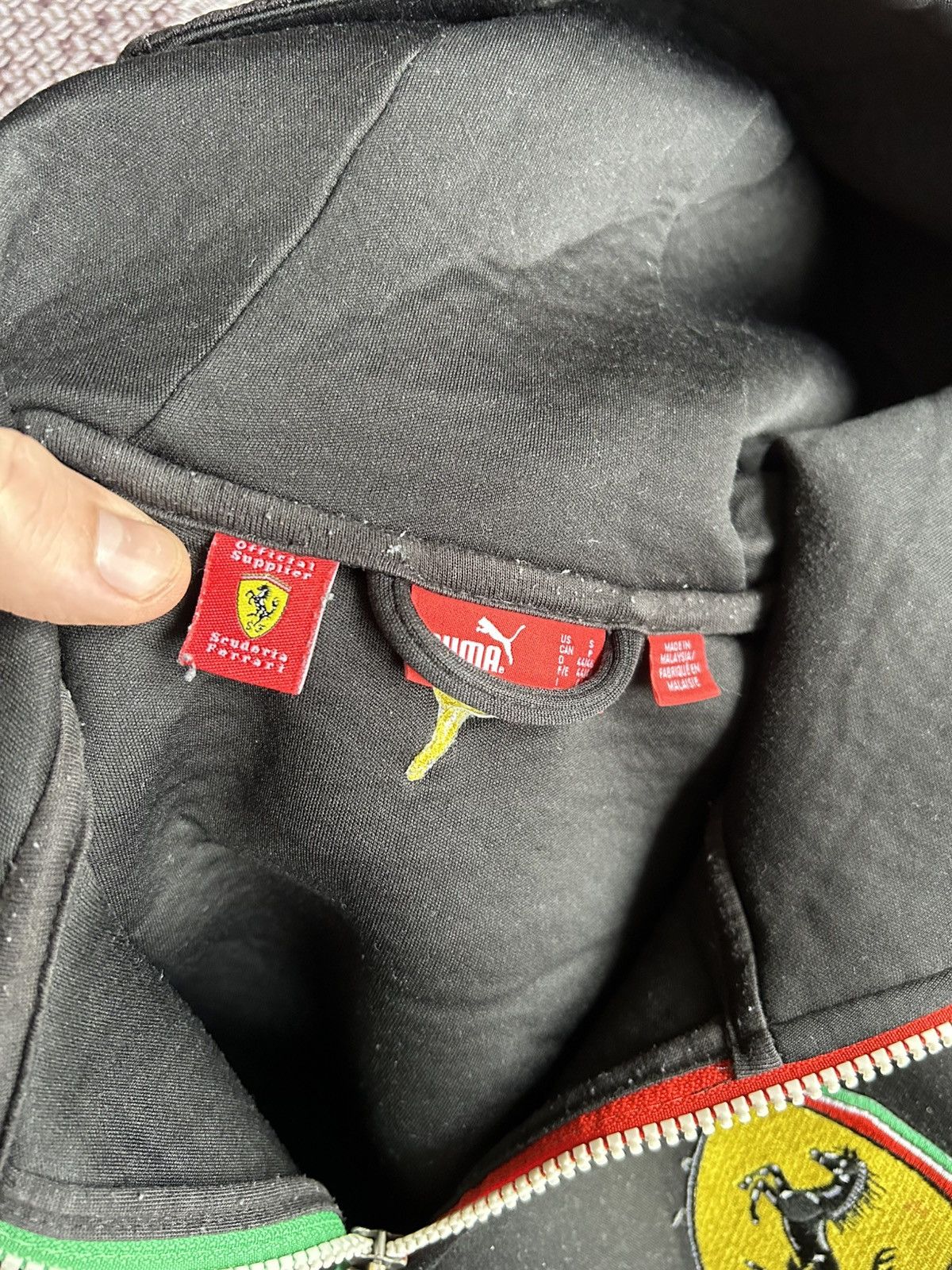 Ferrari × Puma Puma Ferrari Scuderia Full Zip Hoodie Size S Size US S / EU 44-46 / 1 - 10 Thumbnail
