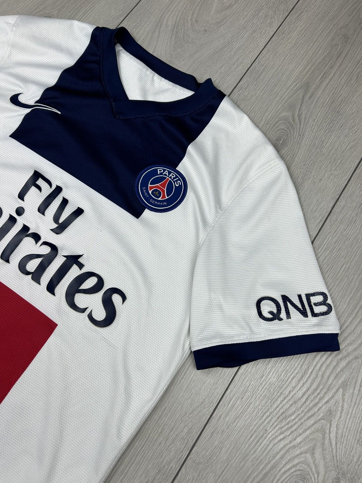 Nike 2013-14 PSG Away S/S No. 2 T. Silva Paris Saint German sz S Size US S / EU 44-46 / 1 - 4 Thumbnail