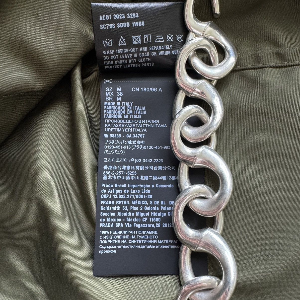 Prada Prada SS2024 Re-Nylon Short-Sleeved Cargo Safari Shirt Size US M / EU 48-50 / 2 - 11 Thumbnail