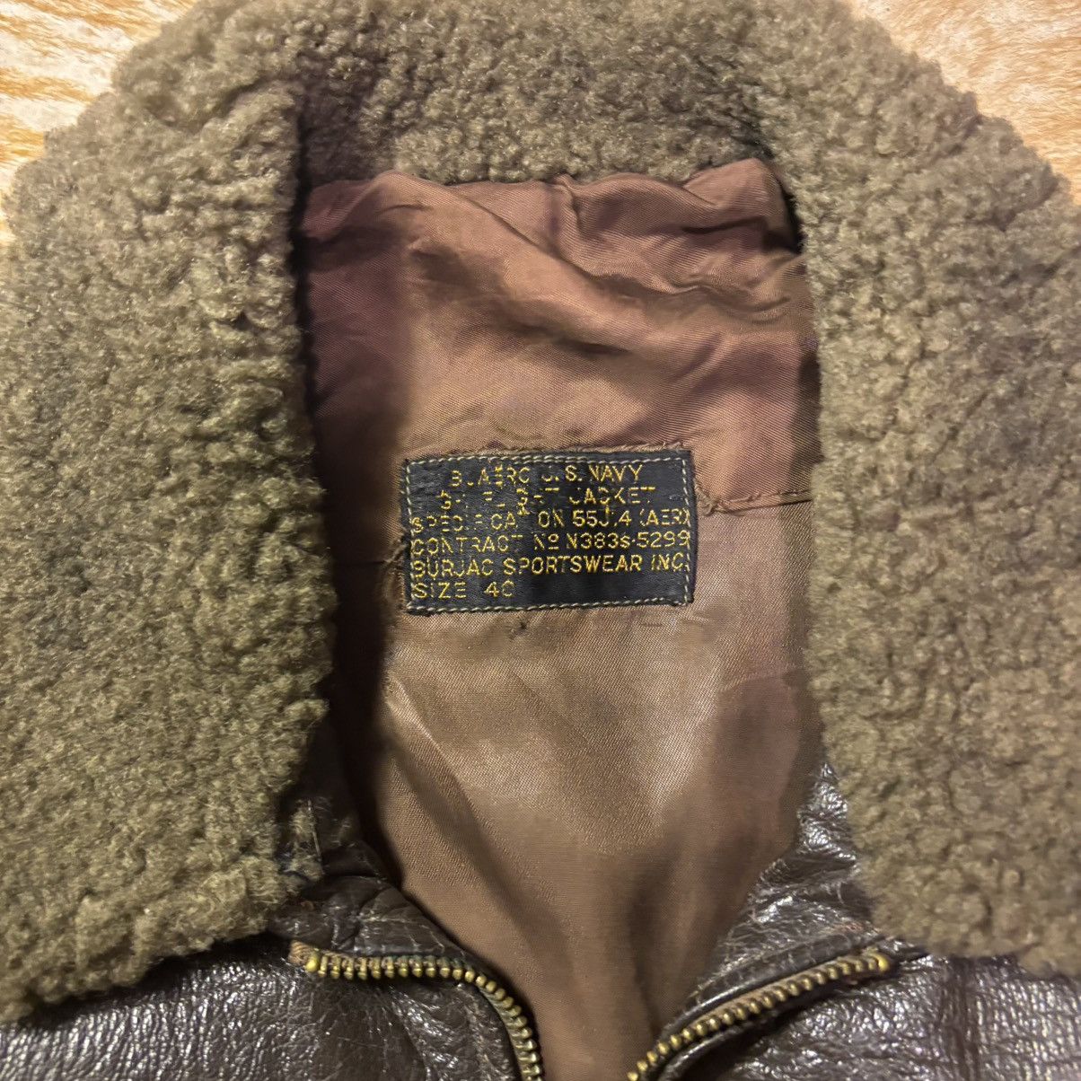 Other Korea War G-1 Flight Jacket 55J14 Burjac Sportswear Size 40 Size US M / EU 48-50 / 2 - 3 Thumbnail