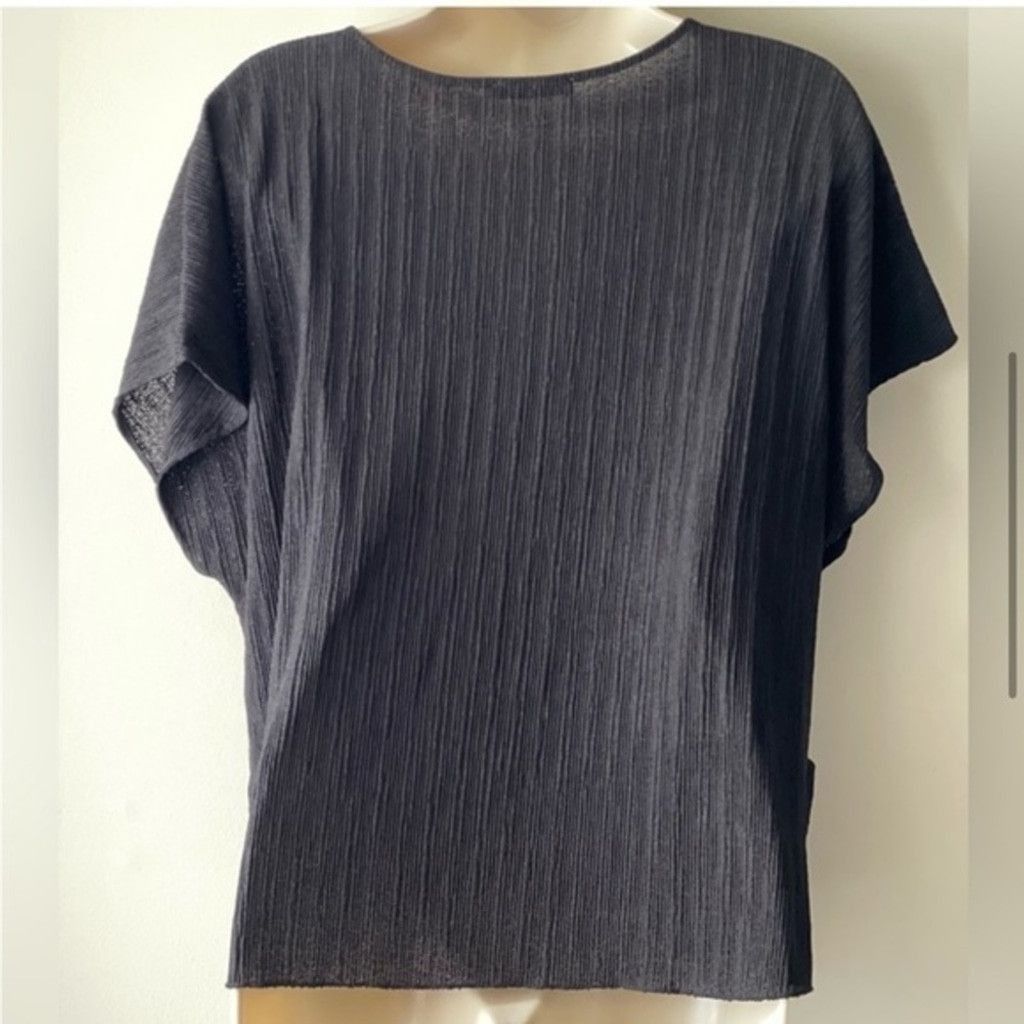 Zara Zara Women's Black Twisted V-Neck Blouse Size Medium Size M / US 6-8 / IT 42-44 - 4 Thumbnail