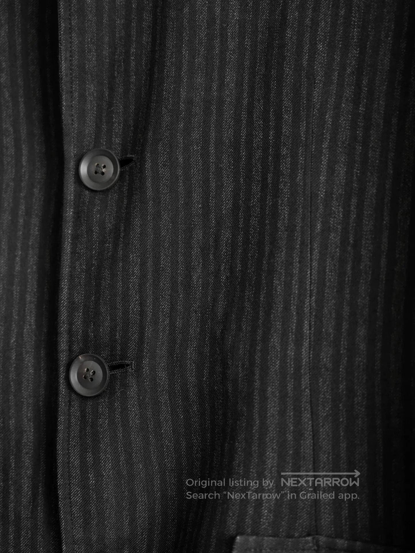 Yohji Yamamoto yohji yamamoto striped rayon jacket. Size US M / EU 48-50 / 2 - 7 Thumbnail