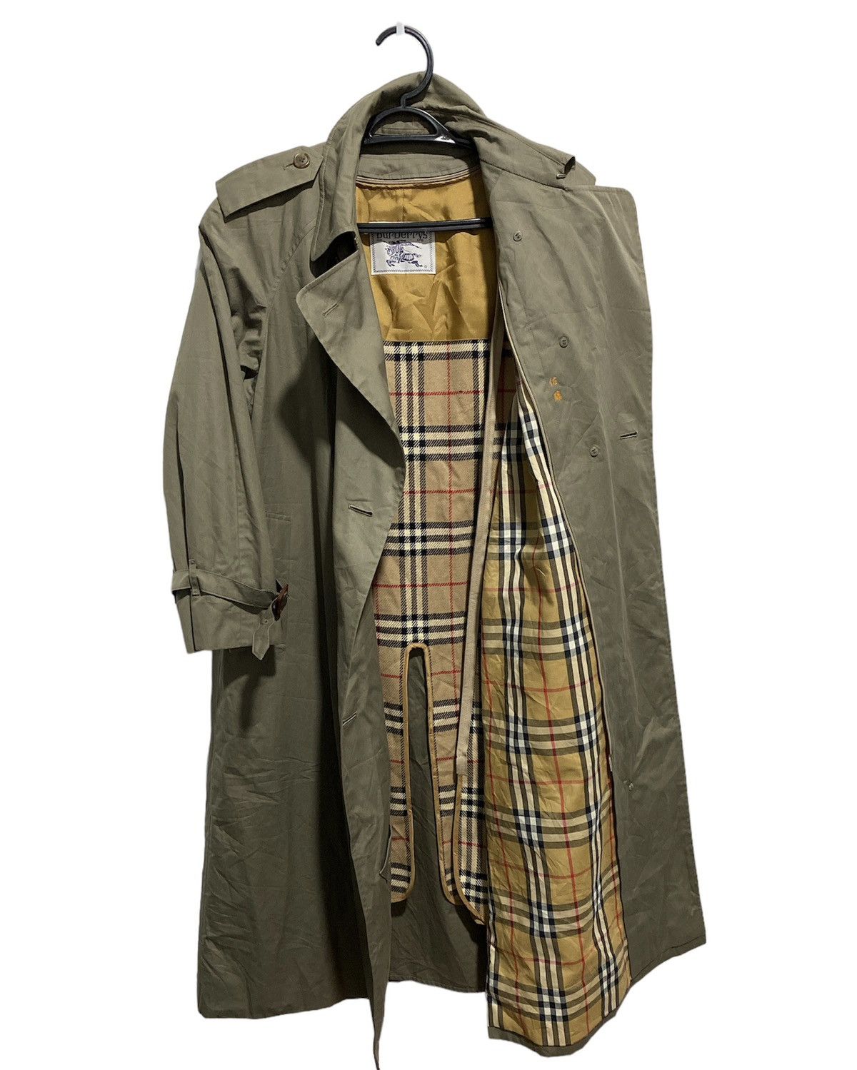Burberry Prorsum Vintage Burberrys iconic Nova check Trench Coat Size M / US 6-8 / IT 42-44 - 8 Thumbnail
