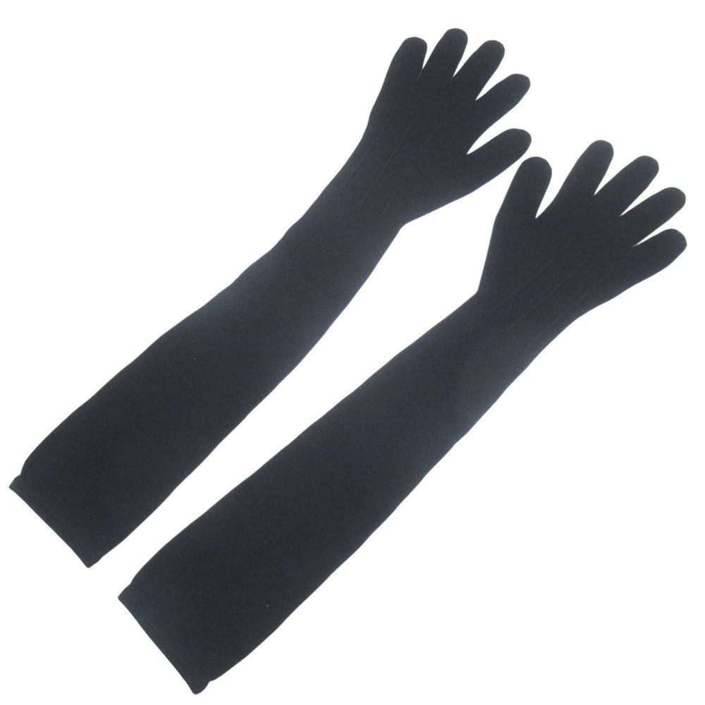 Hermes Hermes Hermes Cashmere Long Gloves Textile Gloves DUTY FREE for USA Size ONE SIZE - 1 Thumbnail