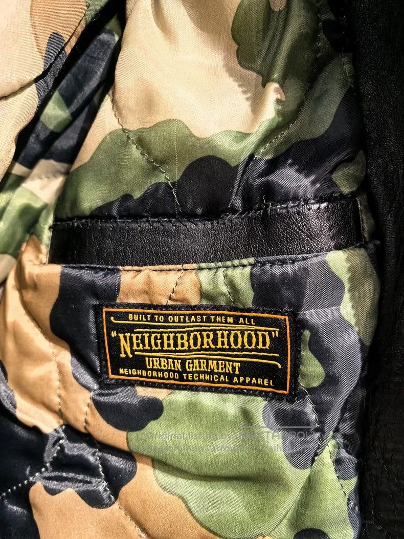 Neighborhood Neighborhood Leather jacket Size US M / EU 48-50 / 2 - 7 Thumbnail
