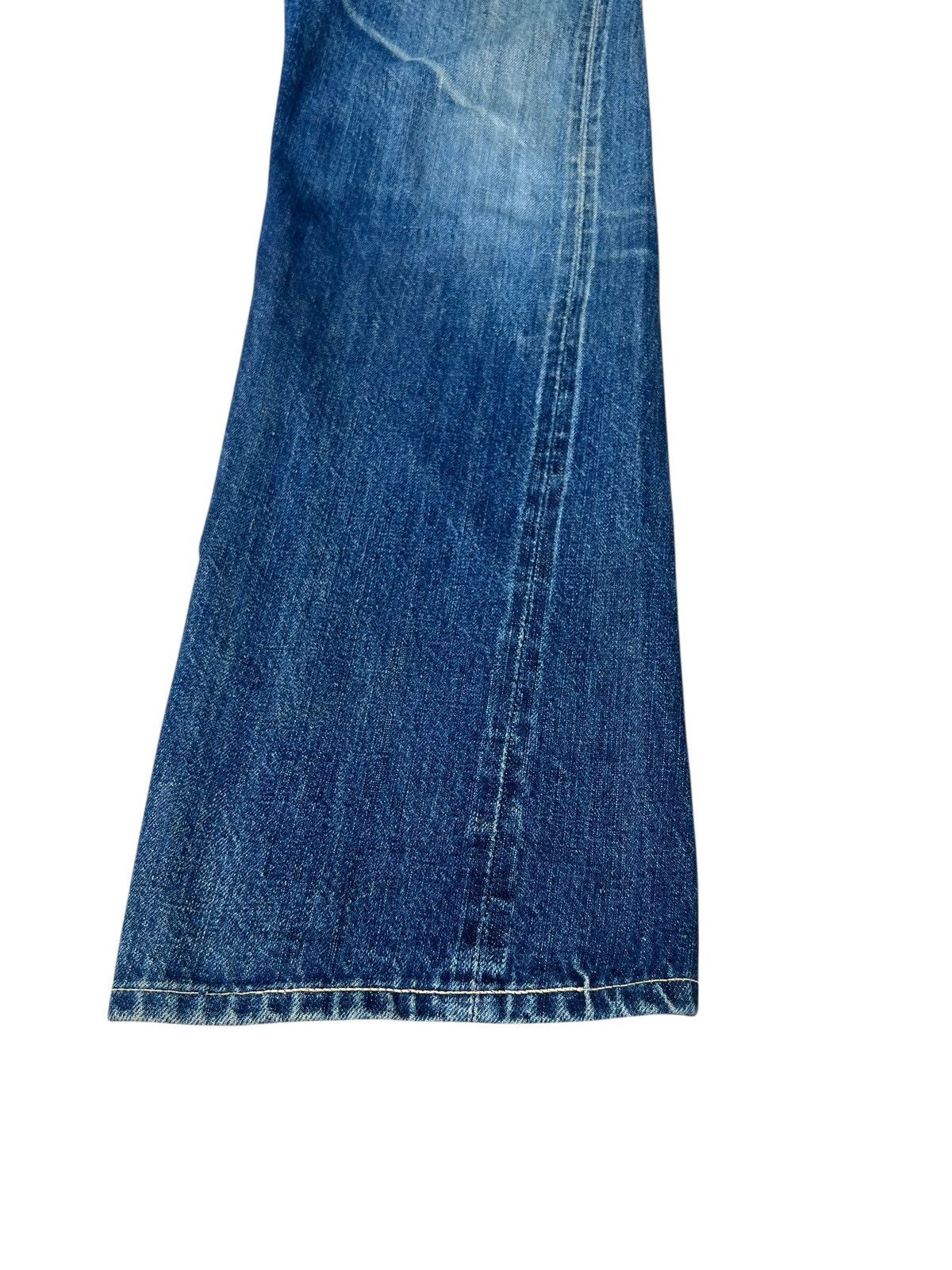 The Real McCoy's Vintage Joey McCoy Hidden Rivets Faded Denim Selvedge Jeans Size US 29 - 13 Thumbnail