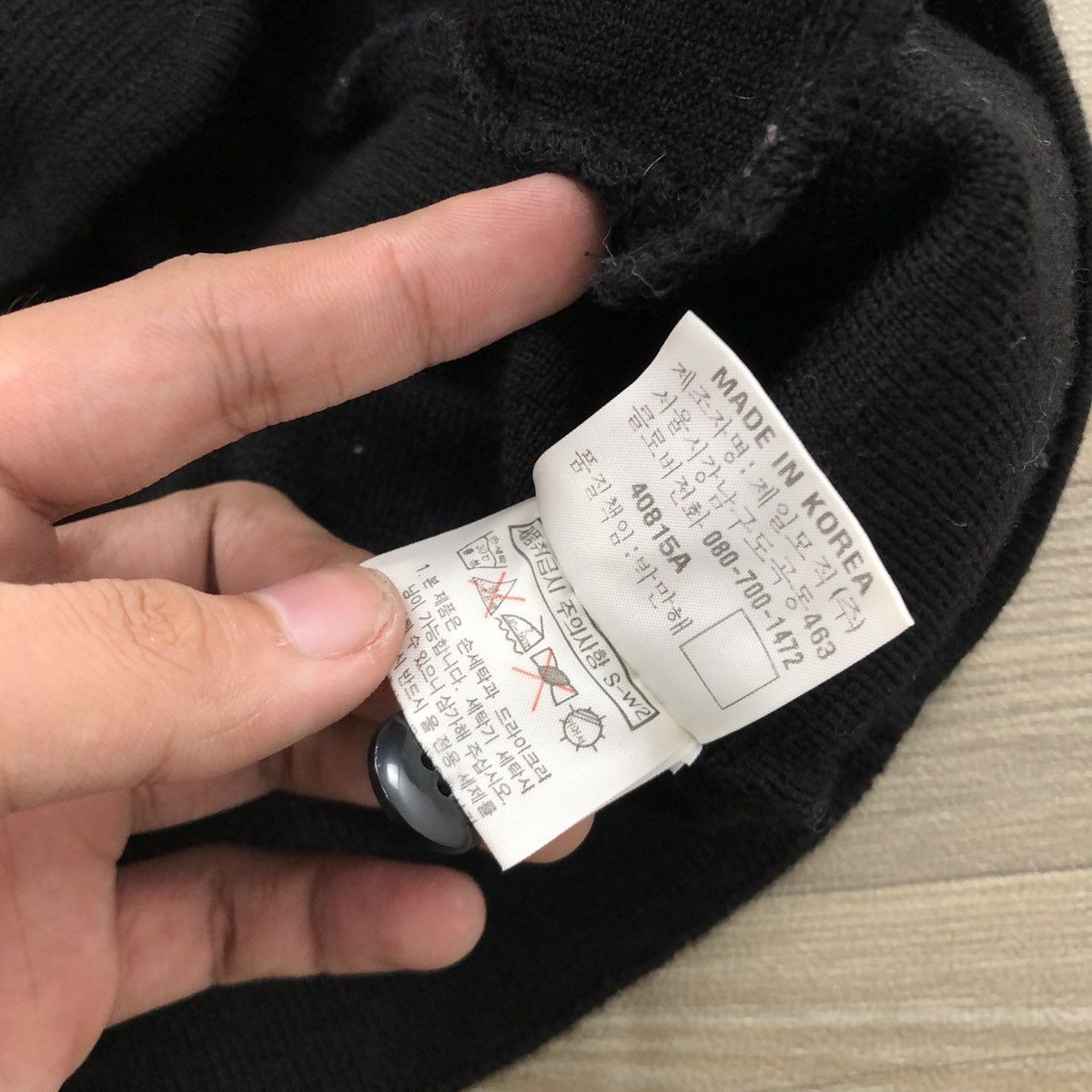 Yves Saint Laurent Vintage Yves Saint Laurent Pour Homme Knit Vest Black Luxury Size US L / EU 52-54 / 3 - 12 Thumbnail