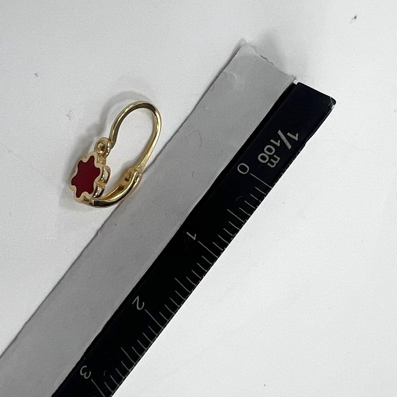 Other 14K Yellow Gold Rose-Shaped Earrings Size ONE SIZE - 7 Thumbnail