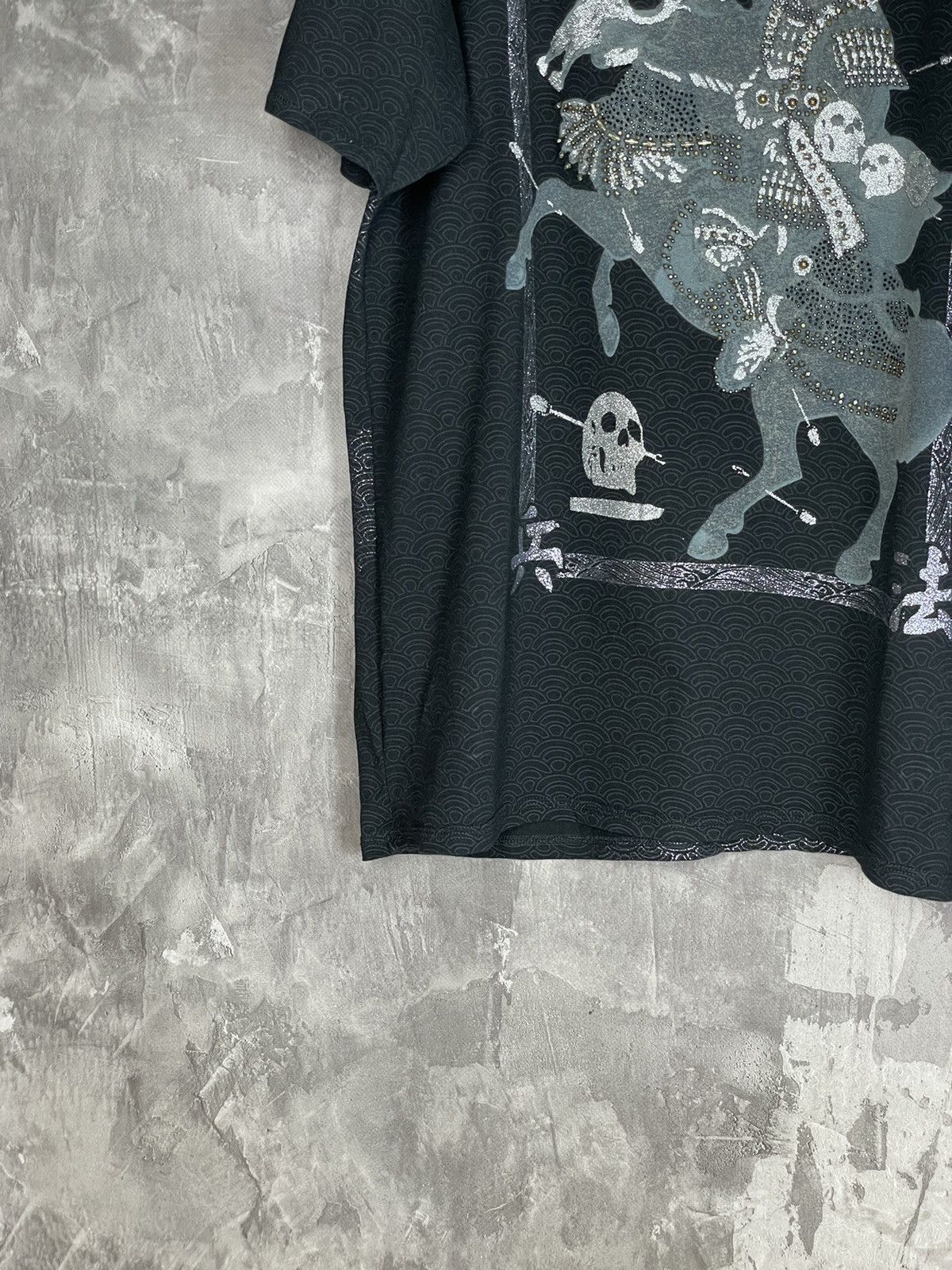 Japanese Brand × Vintage 🔥 Vintage Y2K Ringspun Avant Garde Gothic Religion Tee Rare Size US XL / EU 56 / 4 - 6 Thumbnail