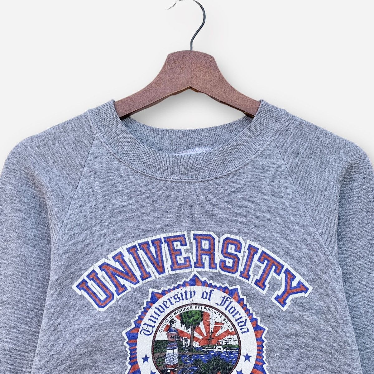 Jerzees × Vintage Vintage 80s Jerzees University Of Florida Crewneck Size S / US 4 / IT 40 - 4 Thumbnail