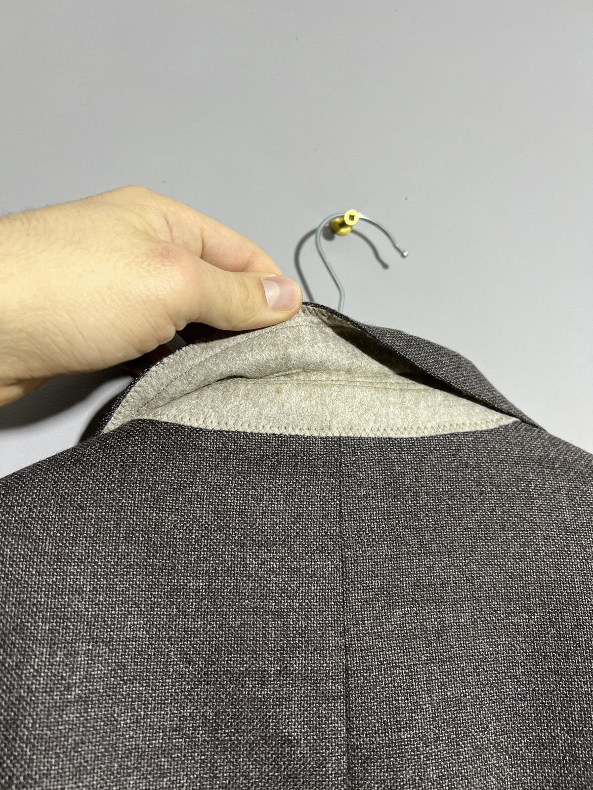 Boggi Boggi Milano Brown Gray Blazer Two Button Classic Jacket Size US XL / EU 56 / 4 - 17 Thumbnail