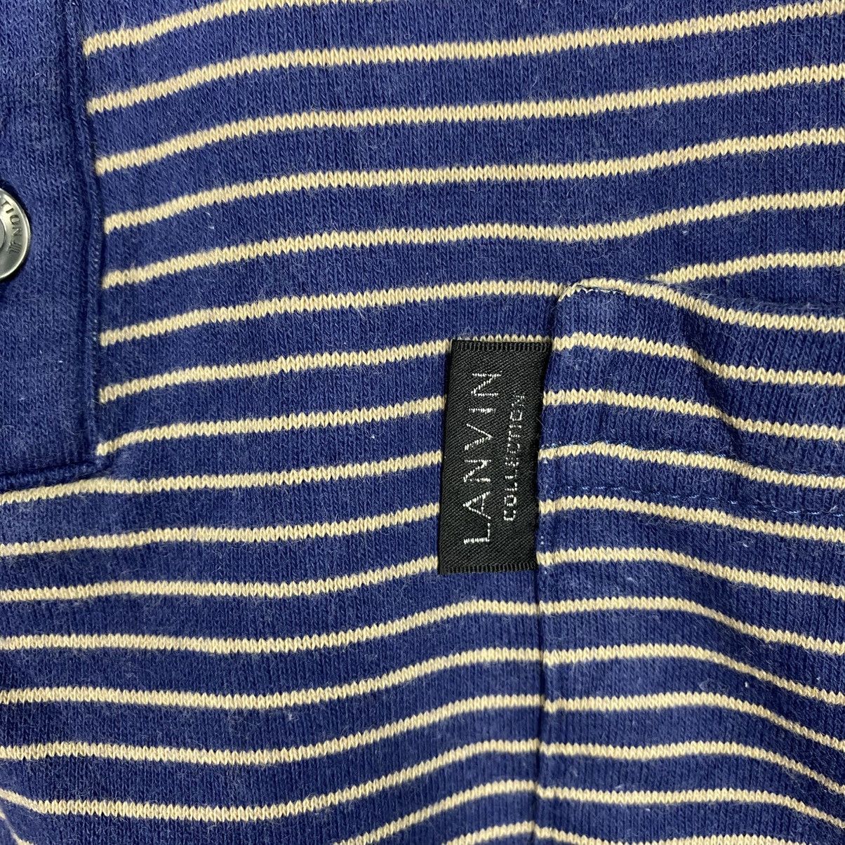 Lanvin 📌Vintage Hickory Chore Sweatshirt Striped Lanvin Size US M / EU 48-50 / 2 - 16 Thumbnail