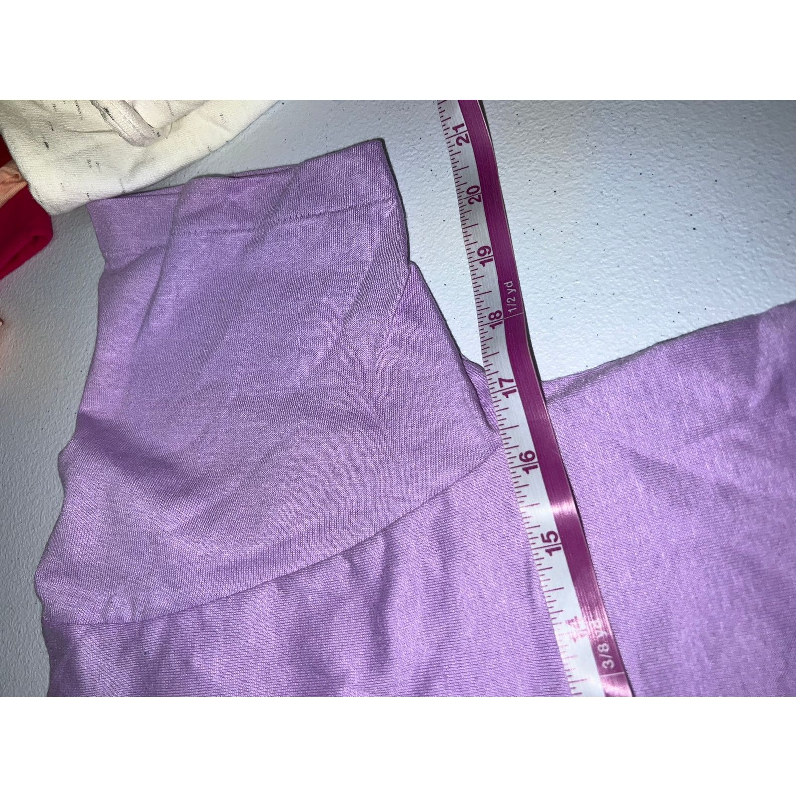 Other 80s Vintage Women's Sportswear Purple Crop Top Shirt Small Size S / US 4 / IT 40 - 7 Thumbnail