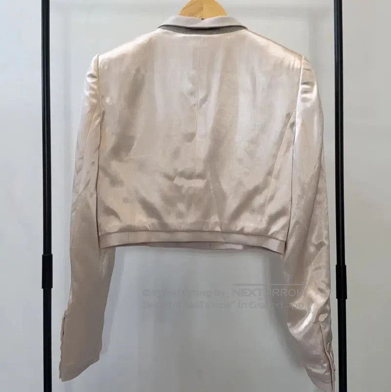 Fendi Fendi Spring Autumn Cream Silk Blend Jacket . Size S / US 4 / IT 40 - 2 Thumbnail