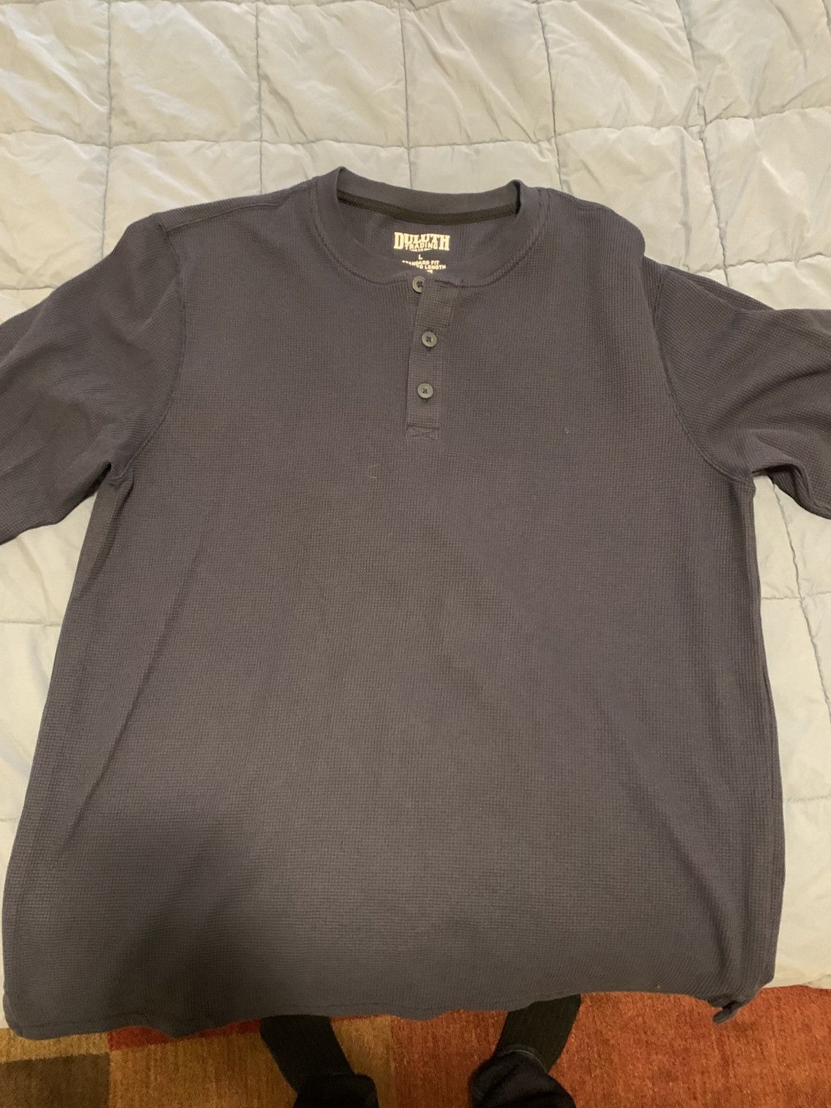 Duluth Trading Company Duluth trading co 40 Grit Thermal Henley Shirt Size US L / EU 52-54 / 3 - 1 Thumbnail