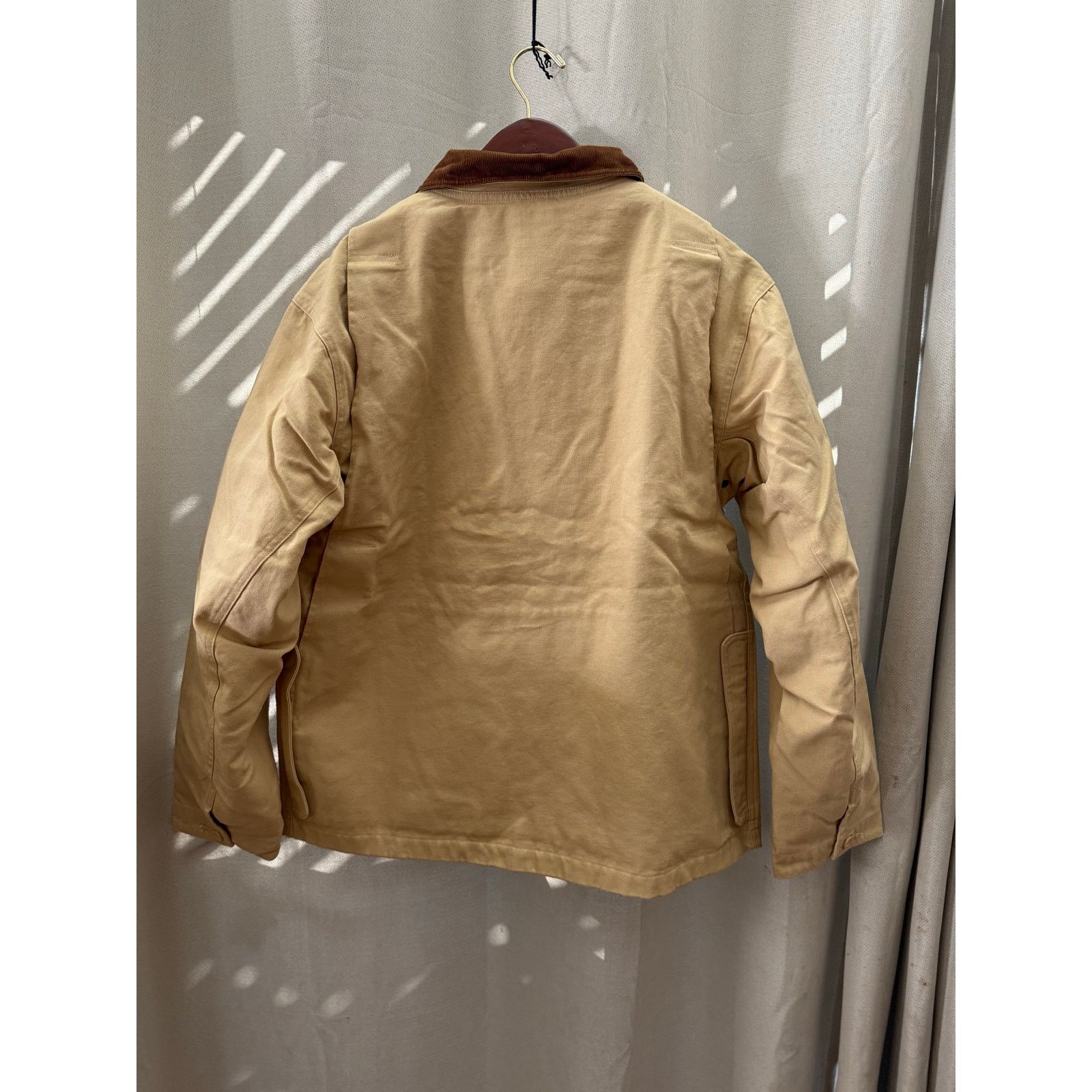 Nike Life Flannel Lined Stretch Cotton Blend Canvas Barn Coat med Size US M / EU 48-50 / 2 - 2 Thumbnail