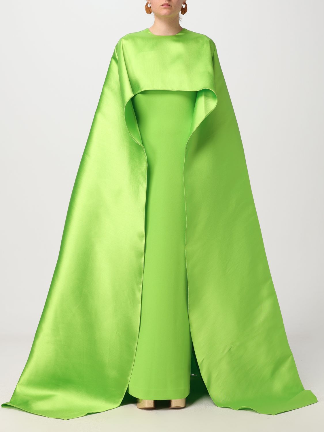 image of Solace London Dress Woman Green, Women's (Size Medium)