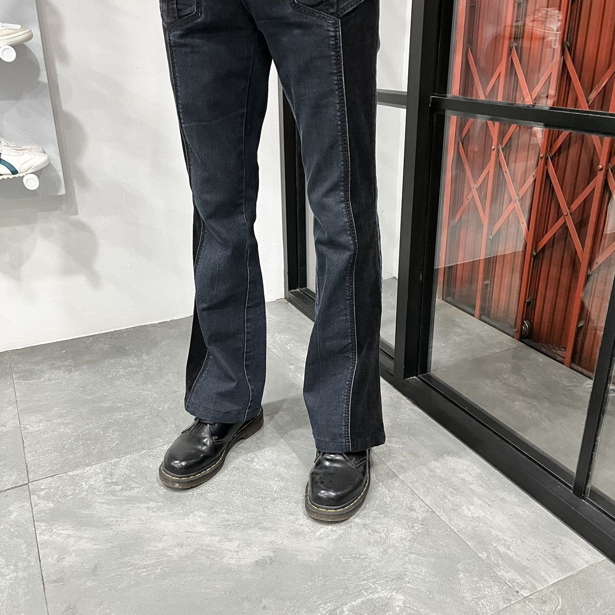 Japanese Brand Japanese Brand mix Corduroy Flared Jeans Size US 28 / EU 44 - 10 Thumbnail