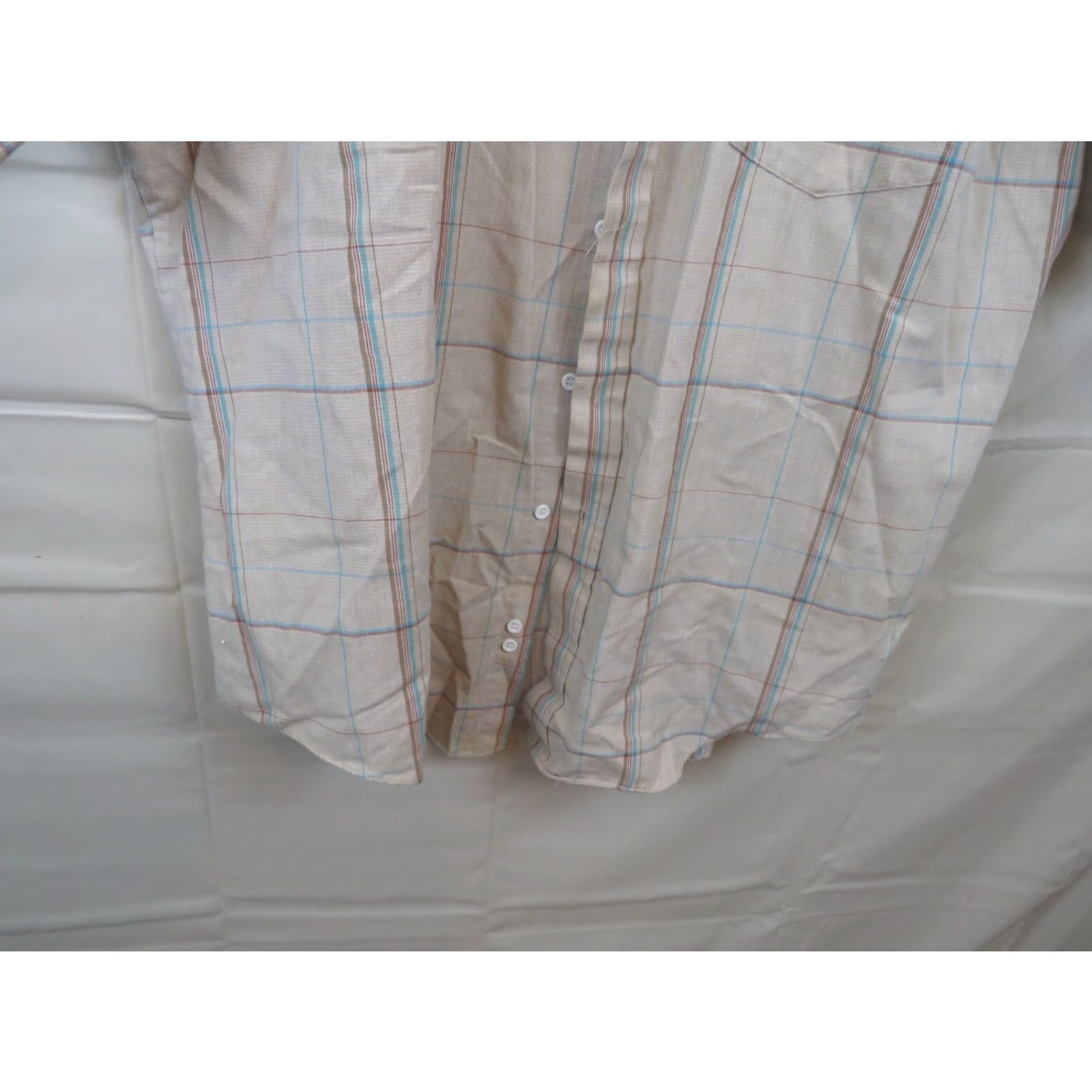 McGregor McGregor Button-Up Shirt XL Mens Plaid Multicolor Short Sleeve Button-Down Contemporary Size US XL / EU 56 / 4 - 3 Thumbnail