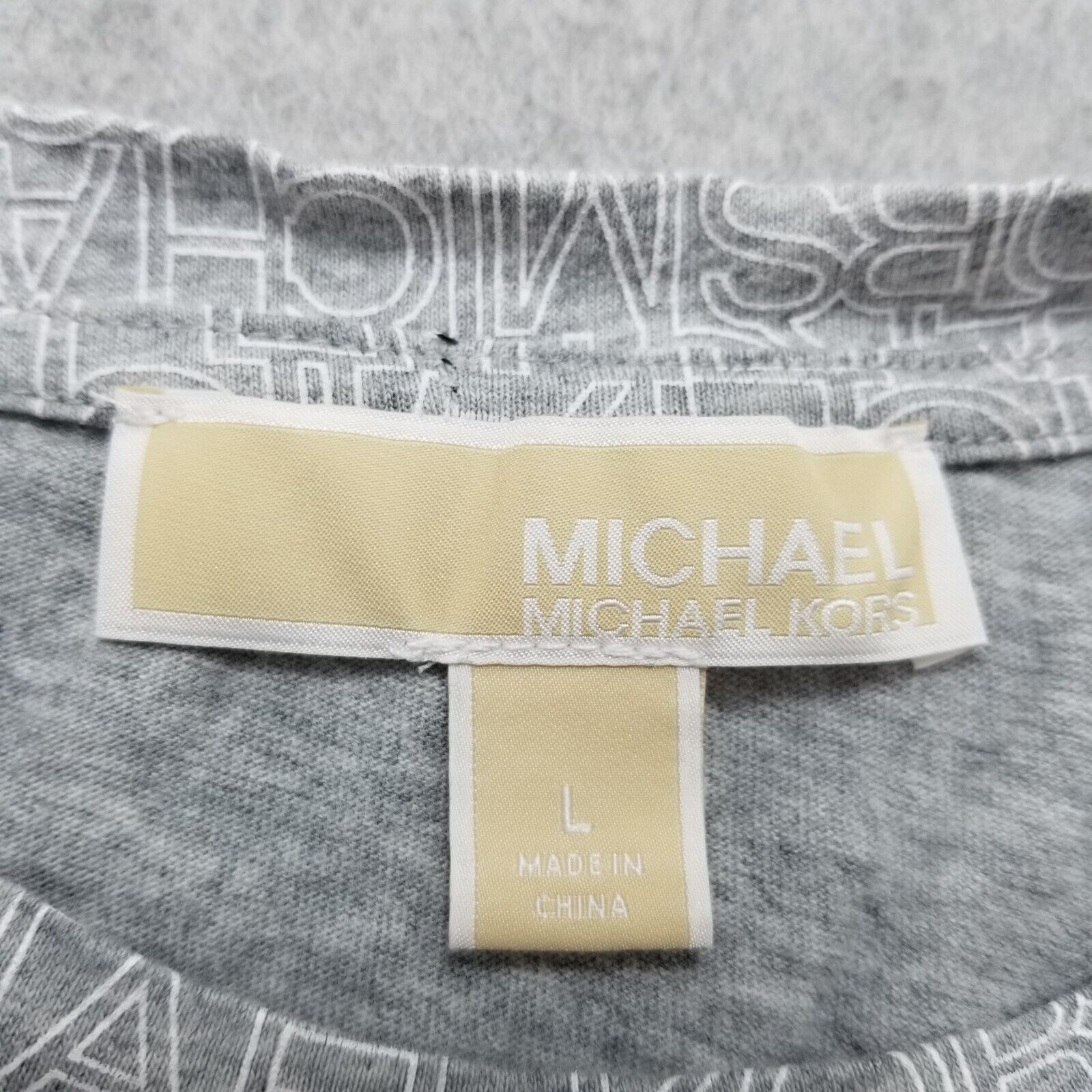 Michael Kors Michael Kors Shirt Mens Short Sleeve All Over Print Logo Size US L / EU 52-54 / 3 - 5 Thumbnail