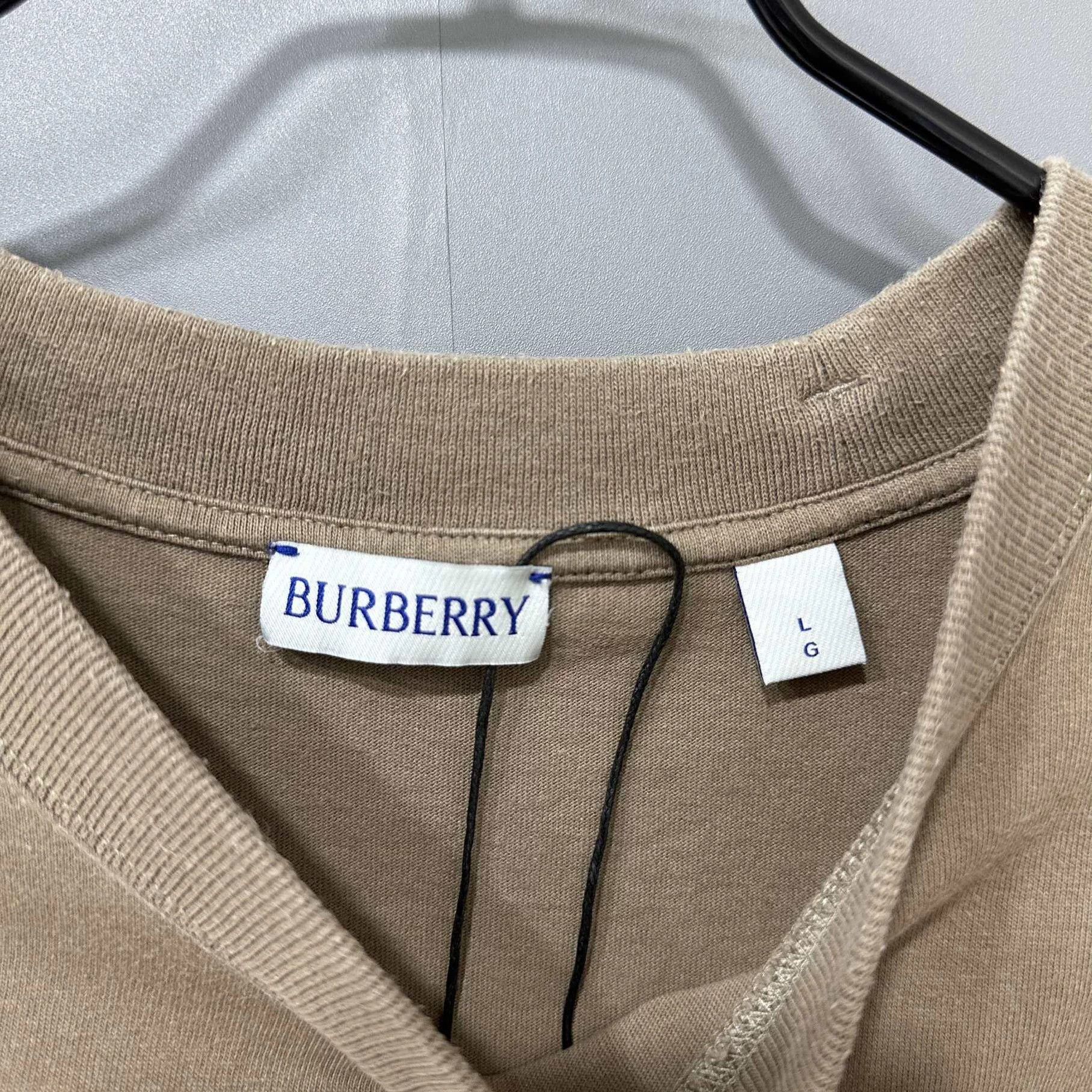 Burberry Burberry logo short sleeve tee size L Size L / US 10 / IT 46 - 4 Thumbnail