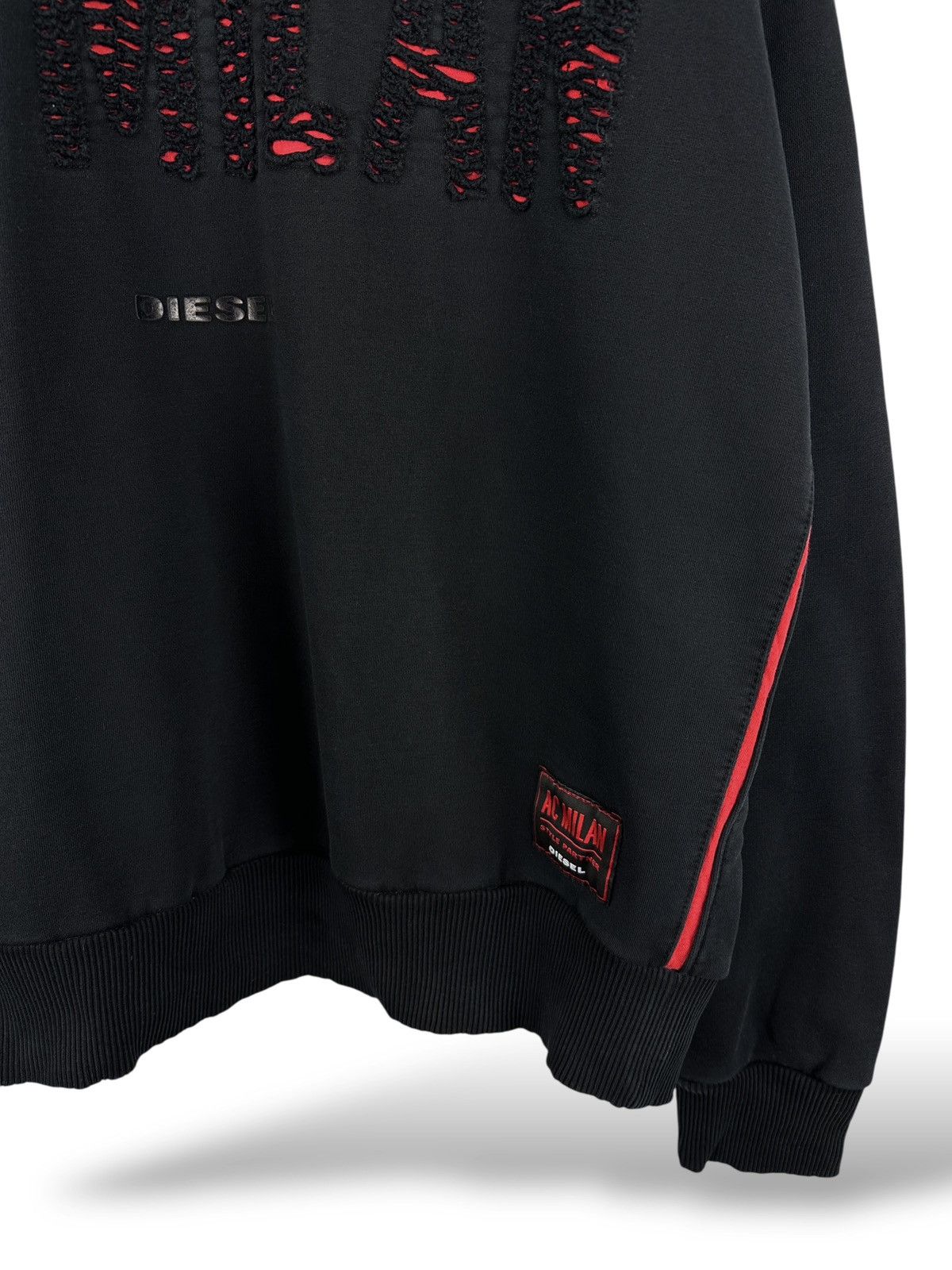 Diesel Diesel x AC Milan Style Partner Capsule Collection Hoodie Size US M / EU 48-50 / 2 - 9 Thumbnail