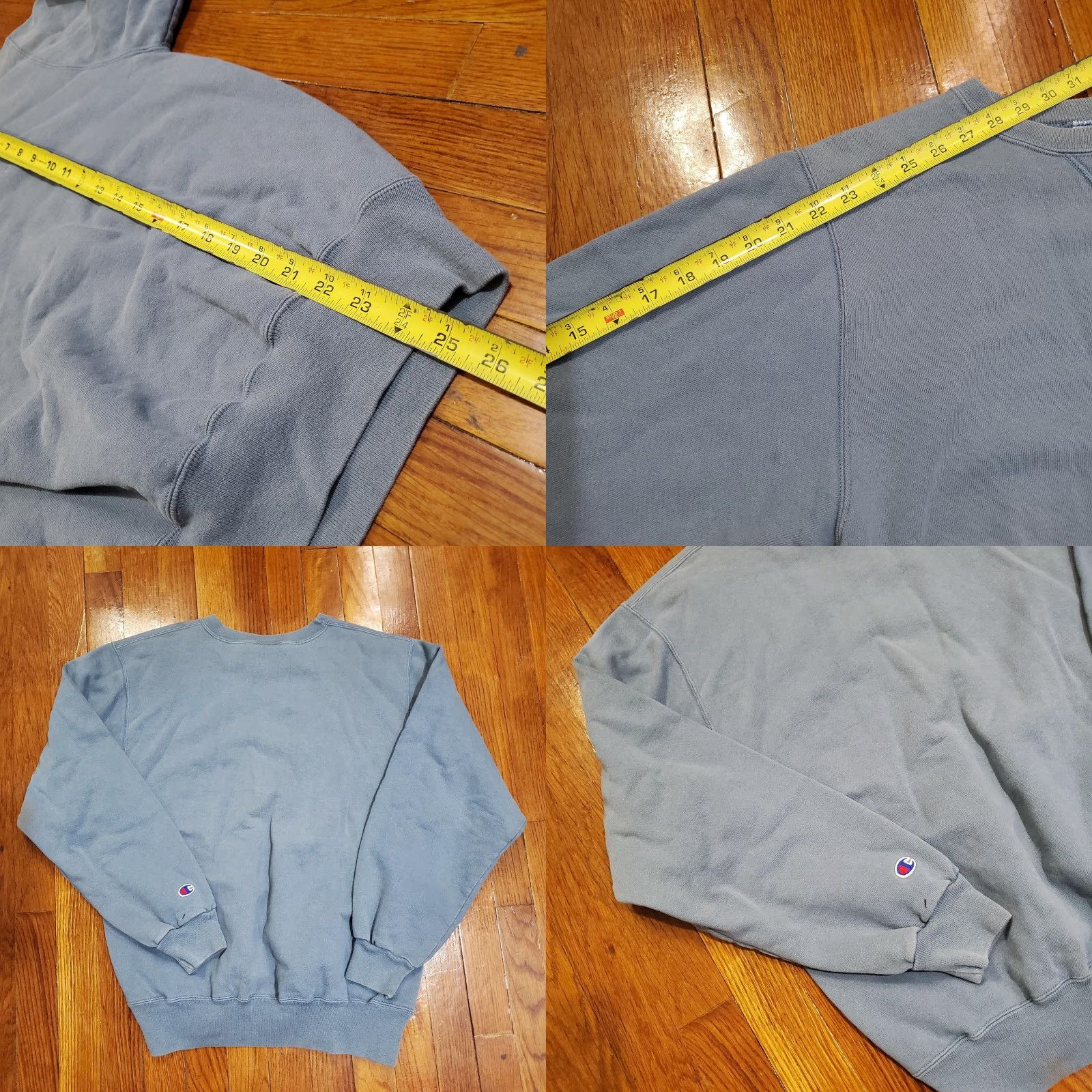 Champion Champion Sweatshirt Mens Medium Blue Embroidered Crewneck Pullover Athletic 90s Size US M / EU 48-50 / 2 - 8 Thumbnail