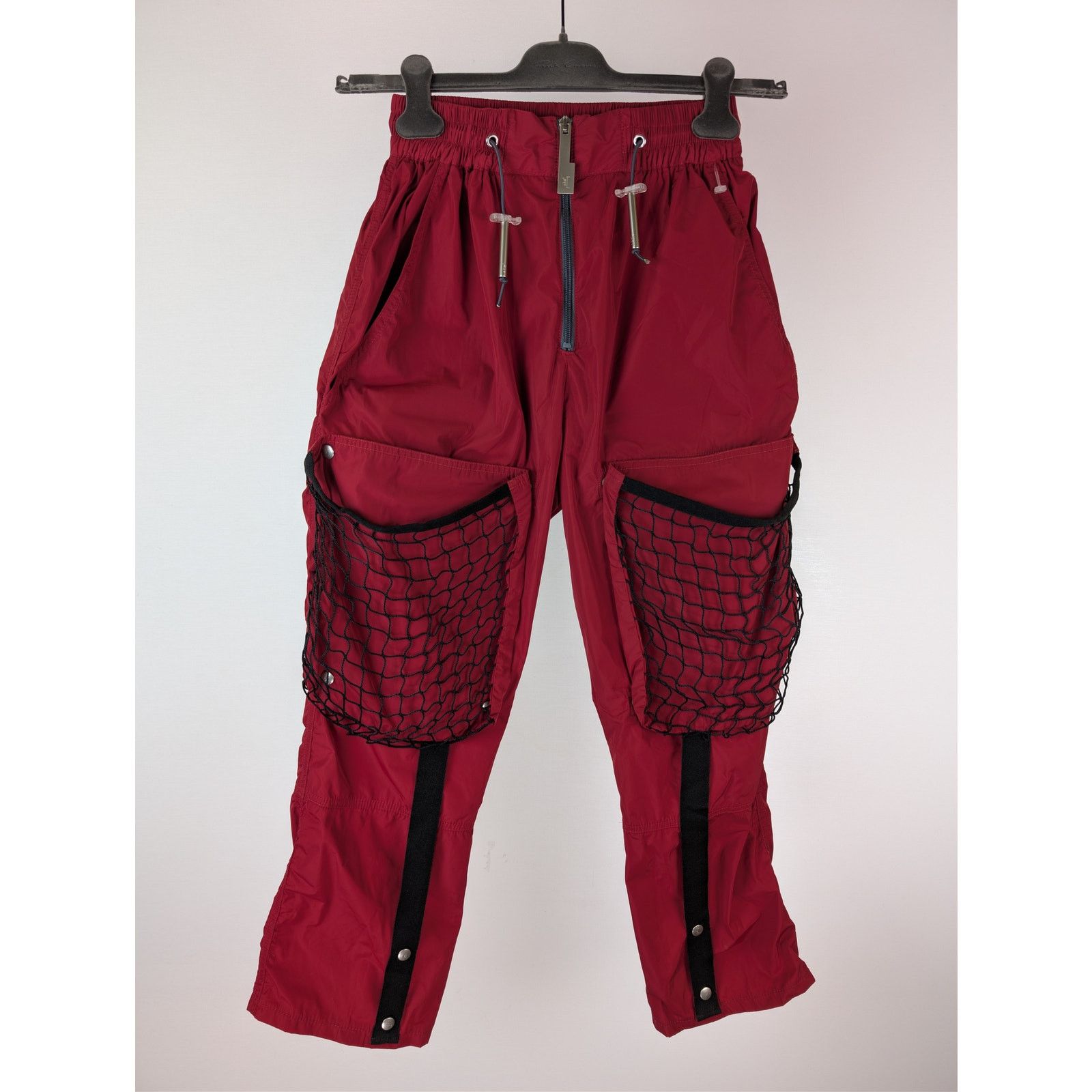 A-COLD-WALL* o1rshd1 Netted Cargo Zip Pants in Red Size US 30 / EU 46 - 10 Thumbnail