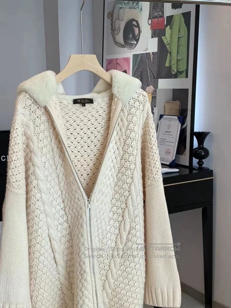 Loro Piana Loro Piana Long Cashmere Hooded Cardigan. Size US M / EU 48-50 / 2 - 3 Thumbnail