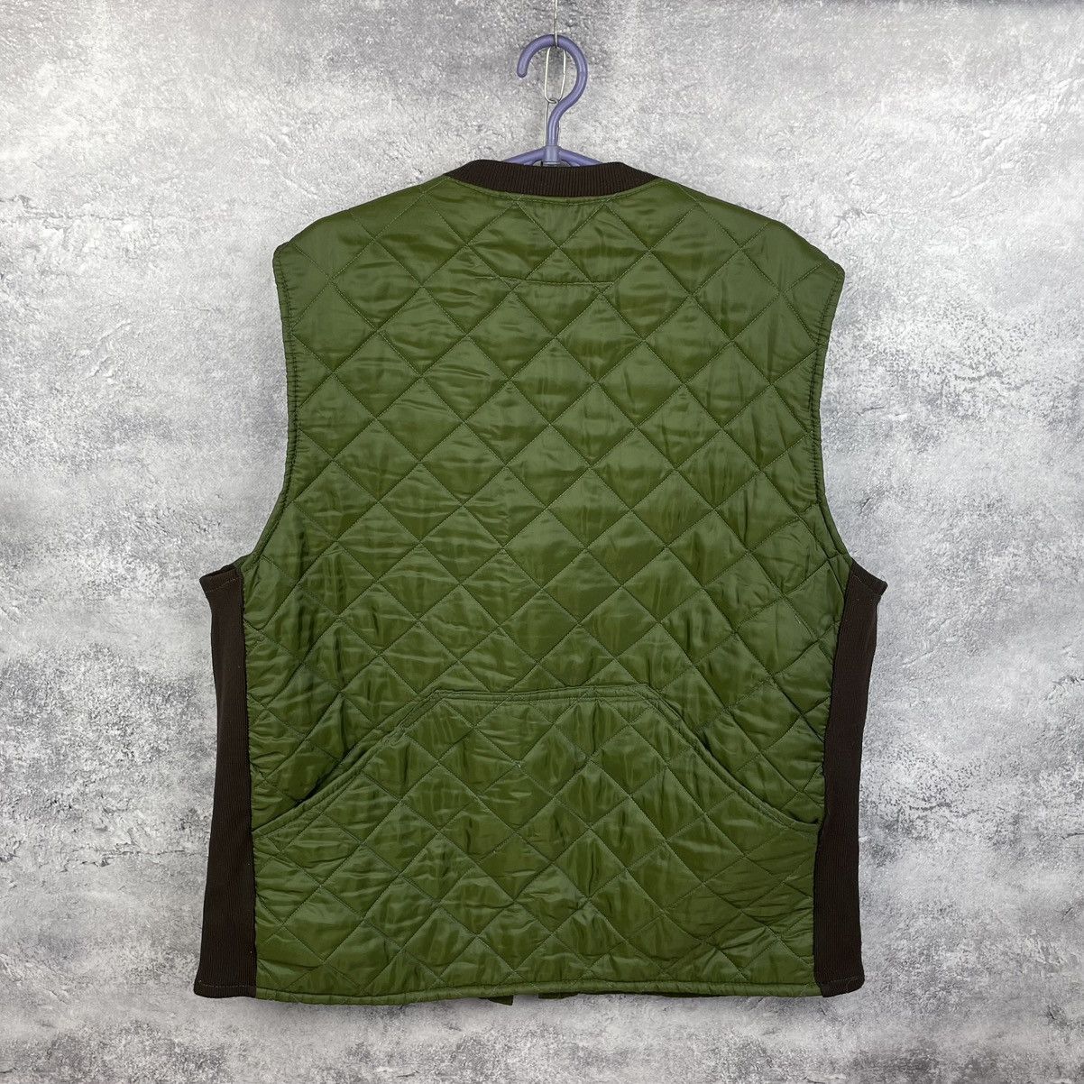 Barbour Barbour Quilted Gilet Vest Hunting Vintage Made In England Size US XL / EU 56 / 4 - 13 Thumbnail