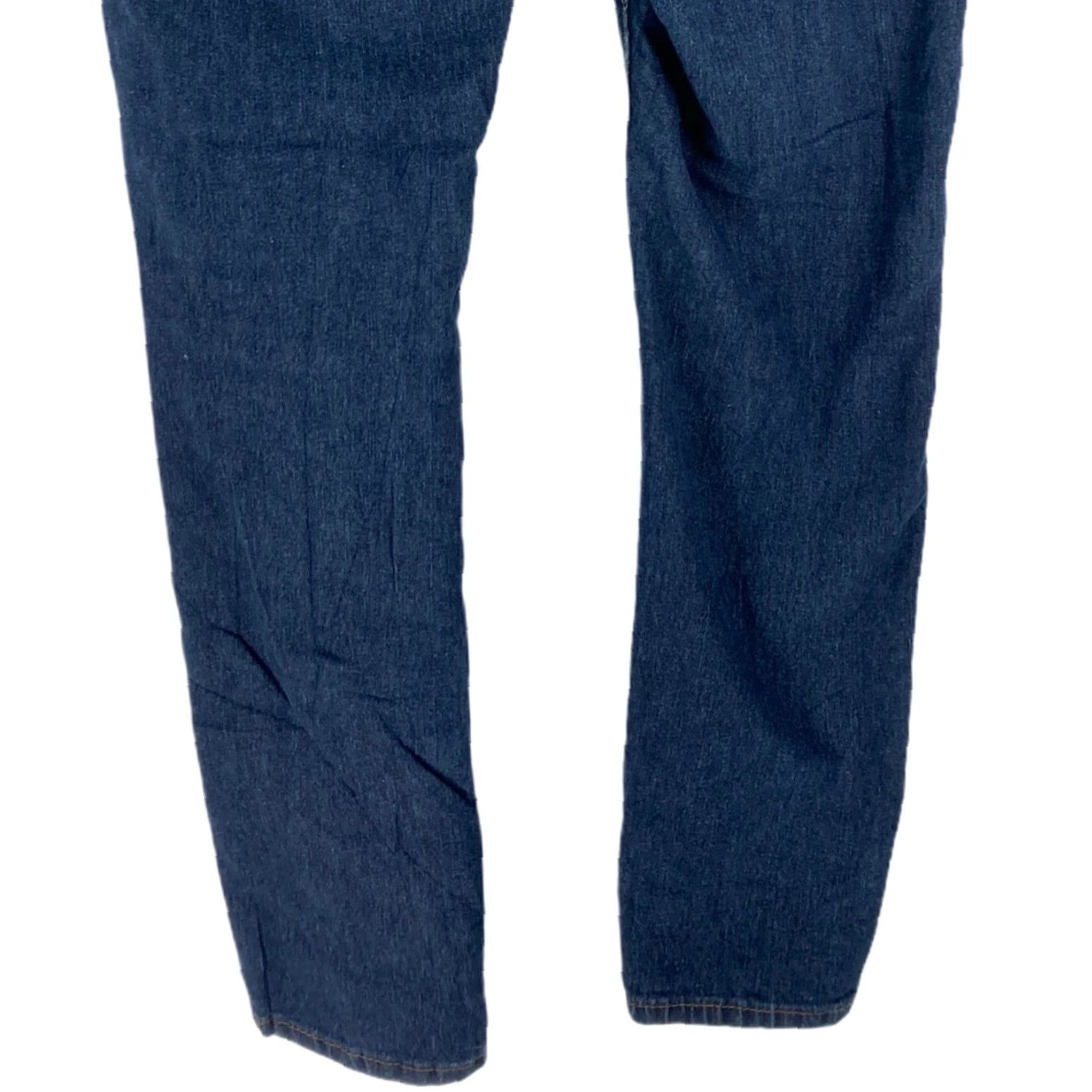 Forever 21 Forever 21 Jeans Womens Mid Rise Skinny Blue Denim Size 30 29.5 in Inseam Regular Long Length 5 Pocket Cuff 34 in Waist Size 30" / US 8 / IT 44 - 5 Thumbnail