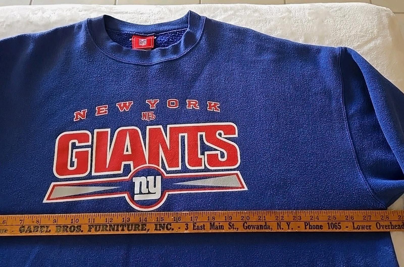 NFL Vintage NFL New York Giants Size 2XL Football Sweatshirt Size ONE SIZE - 6 Thumbnail