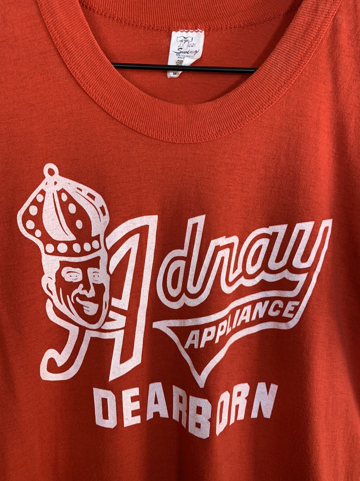 Vintage *RARE* Vintage 1970s Adray Appliance Single Stitch T-Shirt Size US S / EU 44-46 / 1 - 2 Thumbnail