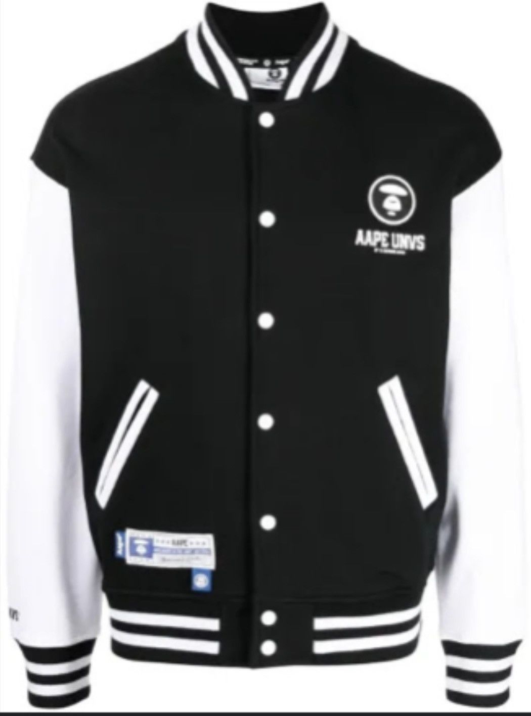 Aape × Bape Bape varsity jacket Size US M / EU 48-50 / 2 - 1 Thumbnail