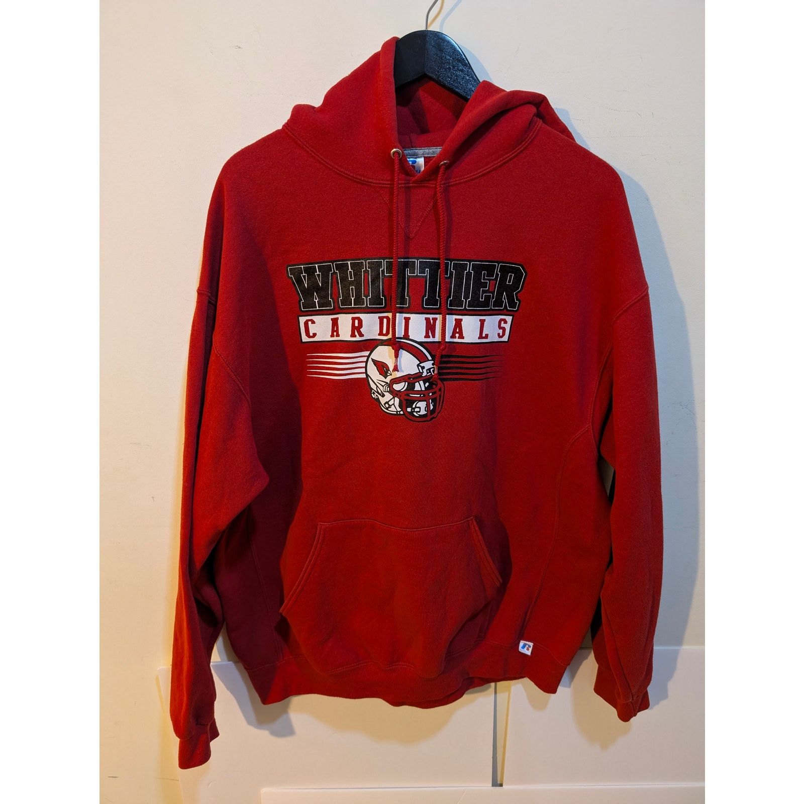Russell Athletic Vintage Whittier Cardinals High School Russell Y2K Hoodie XL Size US XL / EU 56 / 4 - 1 Thumbnail