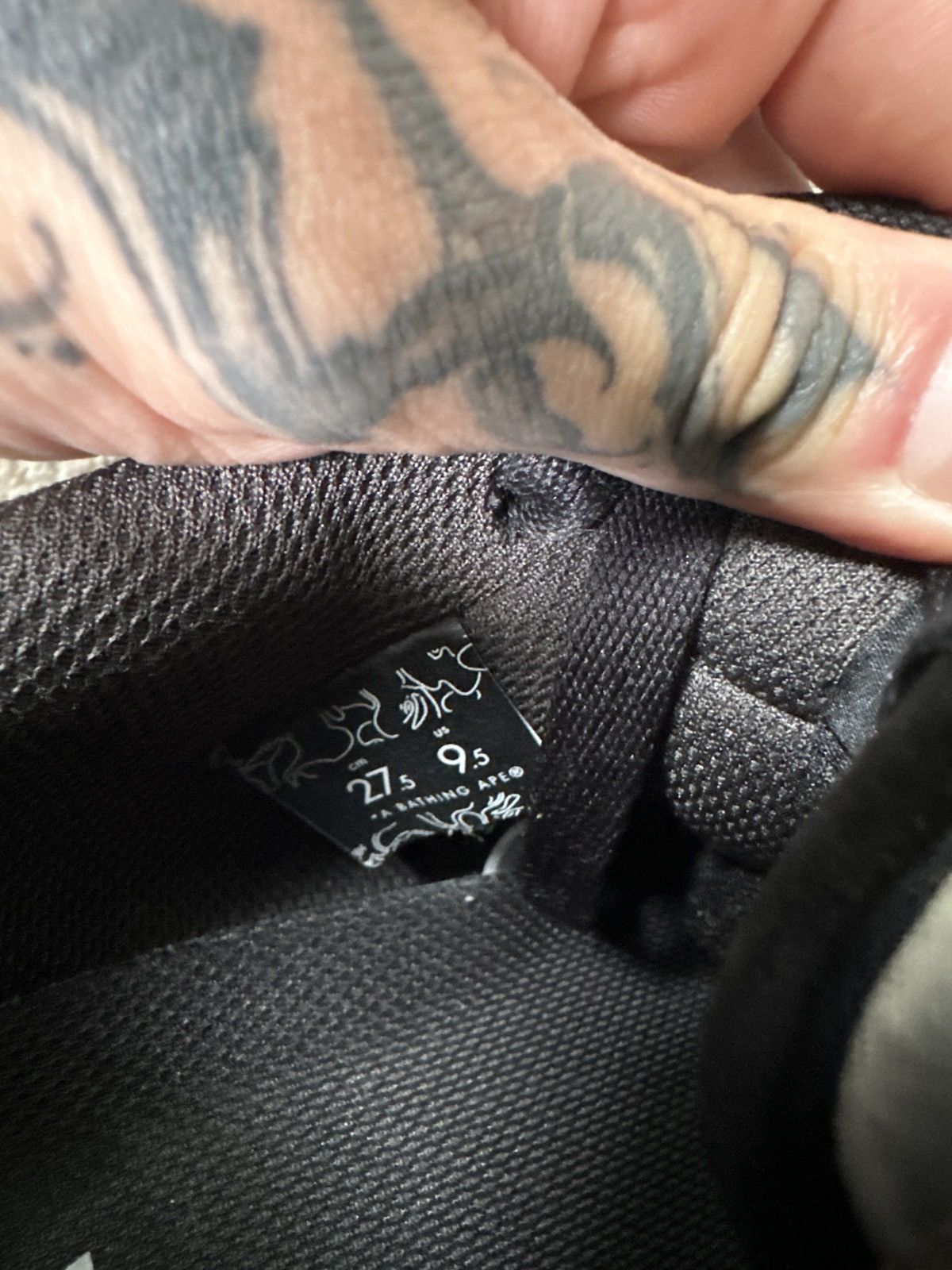 Bape 2023 BAPE Sk8 Sta #3 Ml 'Black' Size US 9.5 / EU 42-43 - 7 Thumbnail