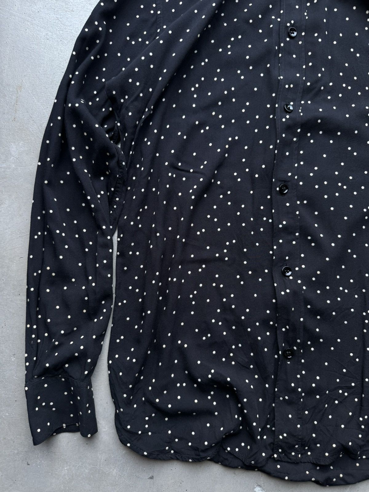 Saint Laurent Paris Saint Laurent Paris Polka dot shirt Size US S / EU 44-46 / 1 - 4 Thumbnail